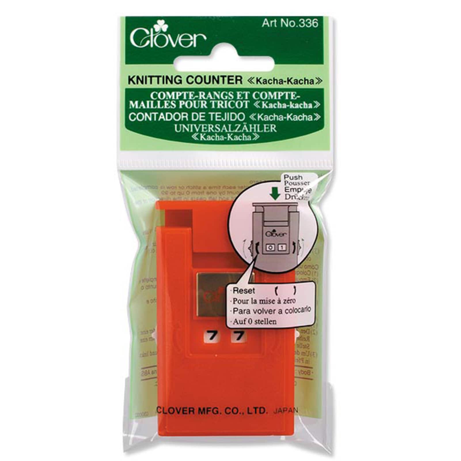 Clover® Knitting Counter, Kacha-Kacha