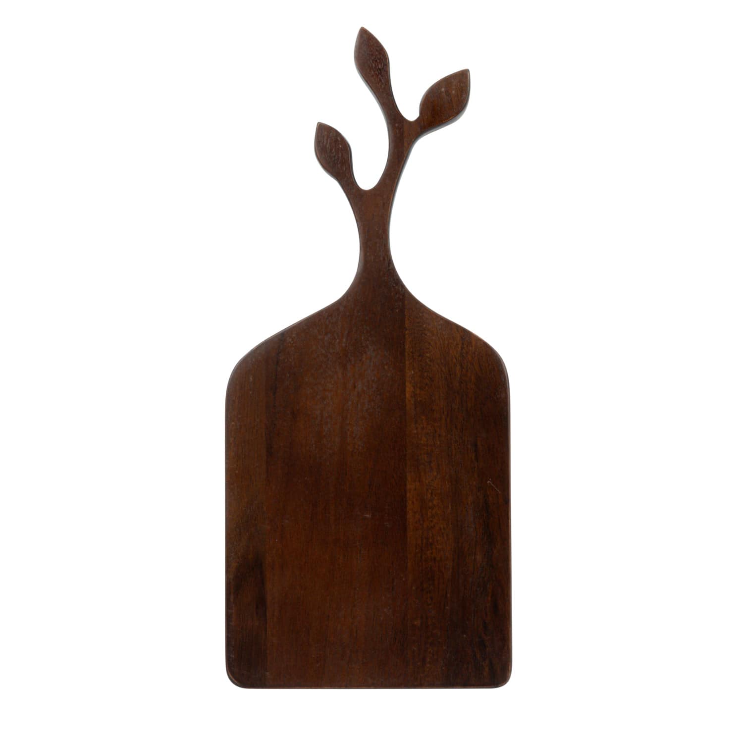 15.5&#x22; Acacia Wood Cutting Board with Branch Shape Handle