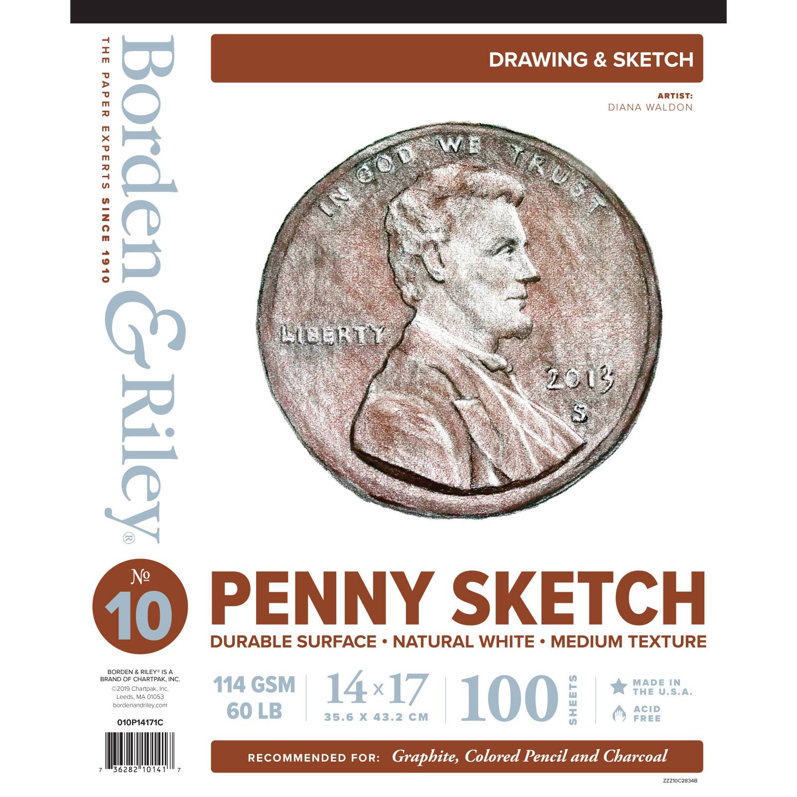 Borden & Riley® No.10 Penny Sketch Paper Pad