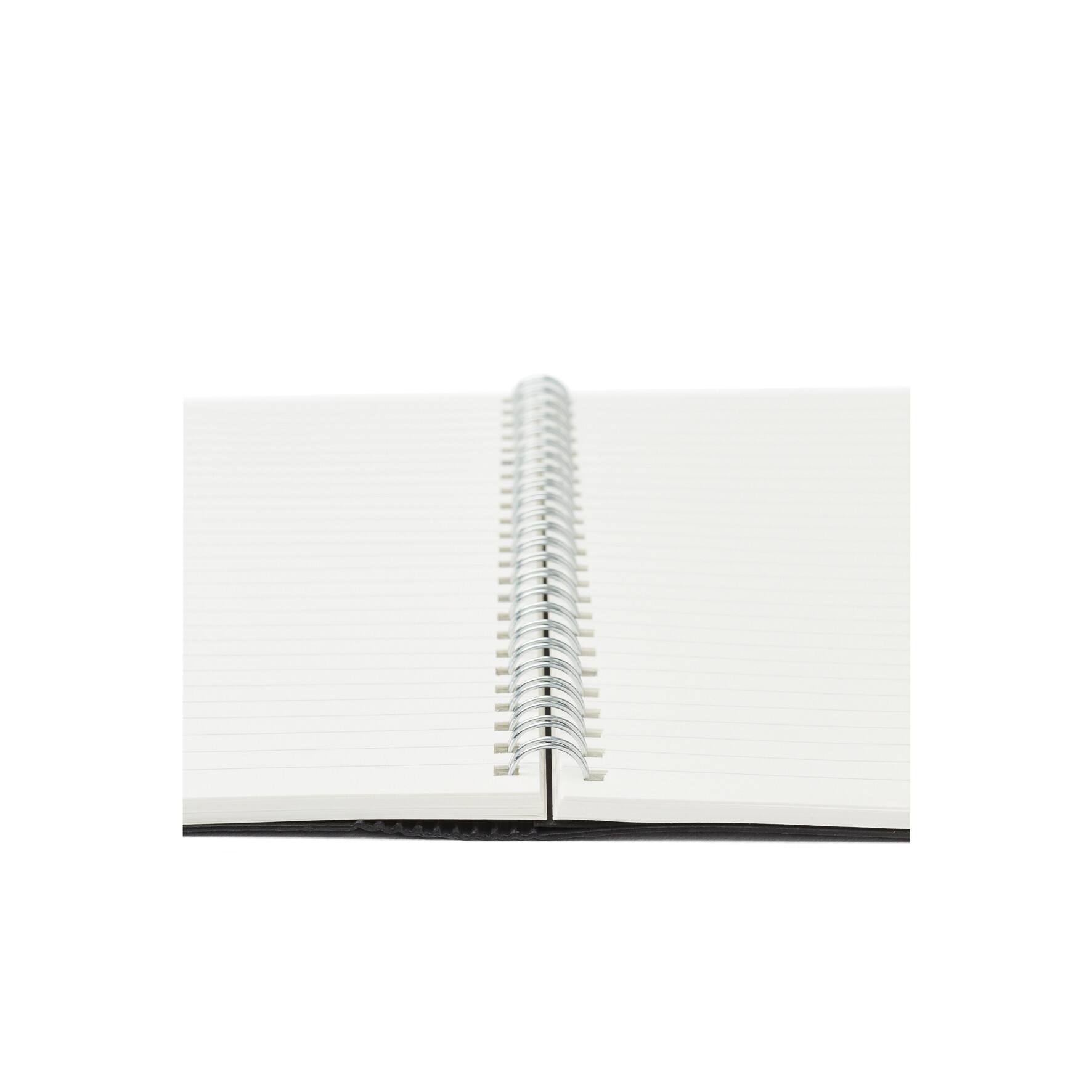 Fabriano&#xAE; EcoQua Plus A5 Lined Hidden Spiral-Bound Notebook