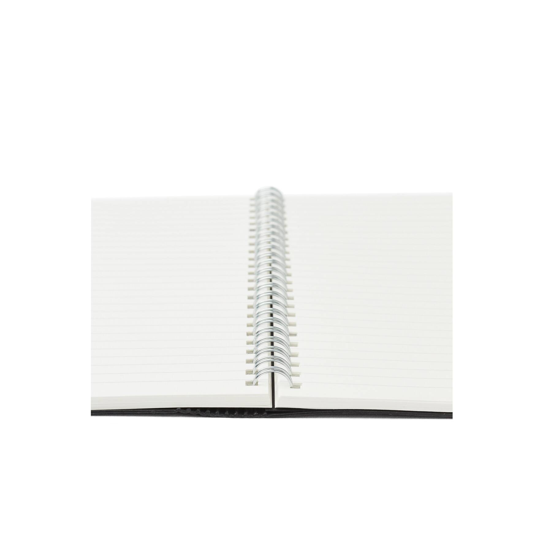 Fabriano® EcoQua Plus A5 Lined Hidden Spiral-Bound Notebook