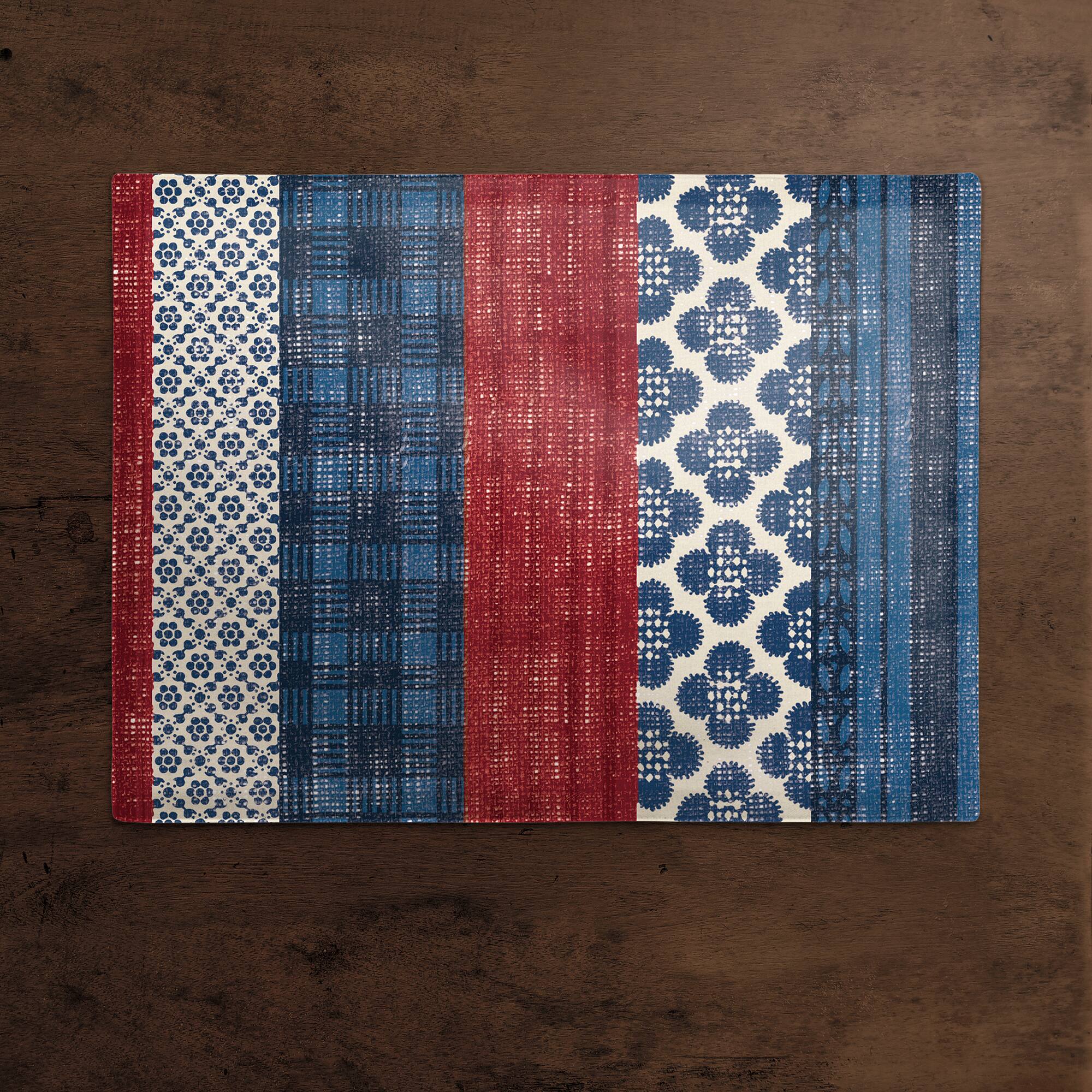 Designs Direct Patriotic Patchwork Cotton Twill Placemat