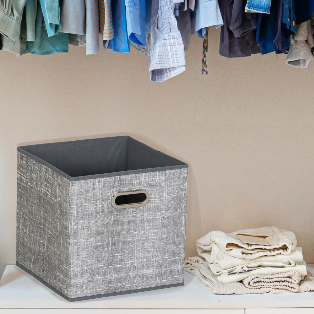 6 Pack Household Essentials 11" Fabric Storage Bins