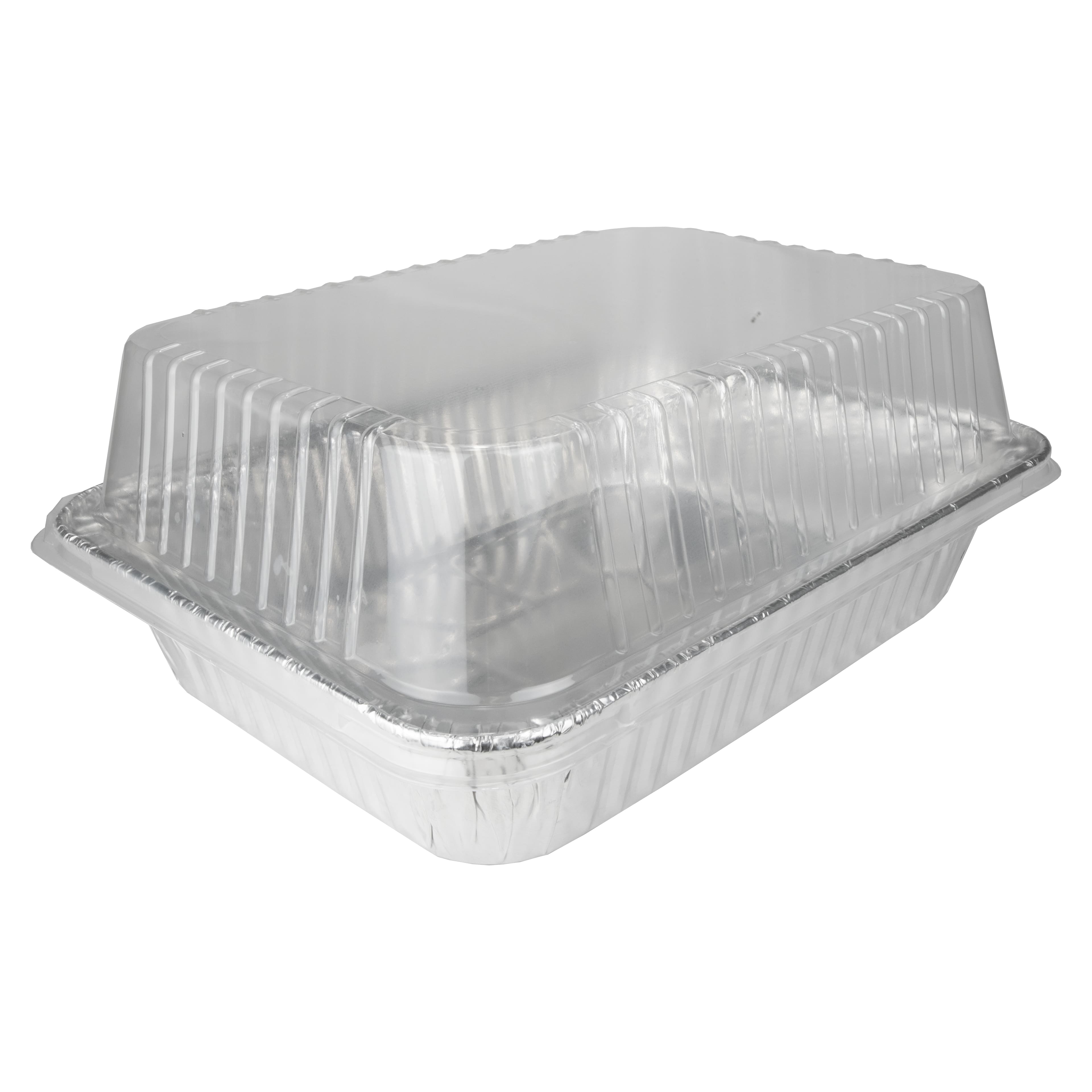 Silver Lining by Durable Packaging Giant Lasagna Pans with Lids, 2ct.