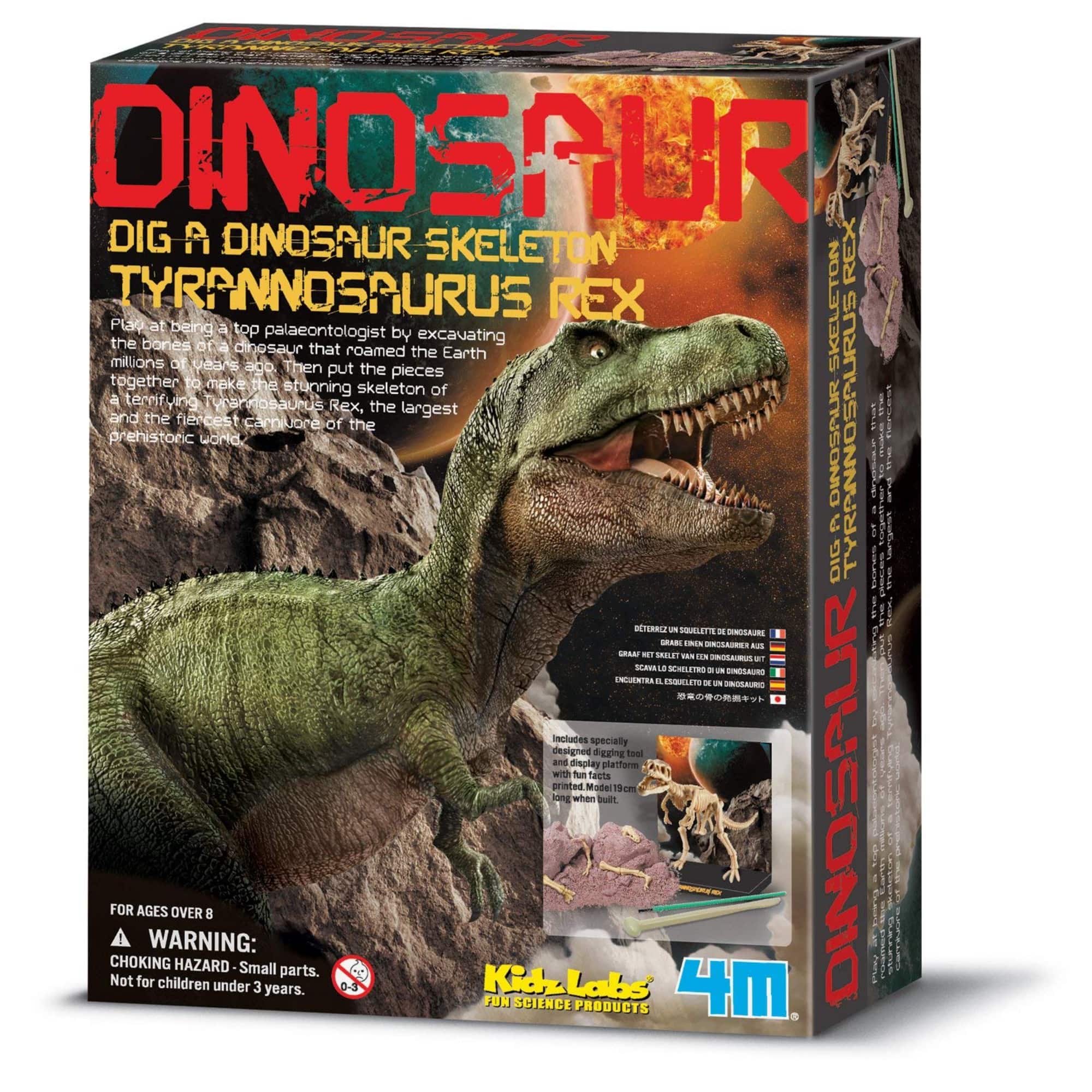 Toysmith&#xAE; 4M Kidz Labs Dig A Dinosaur Tyrannosaurus Rex Skeleton