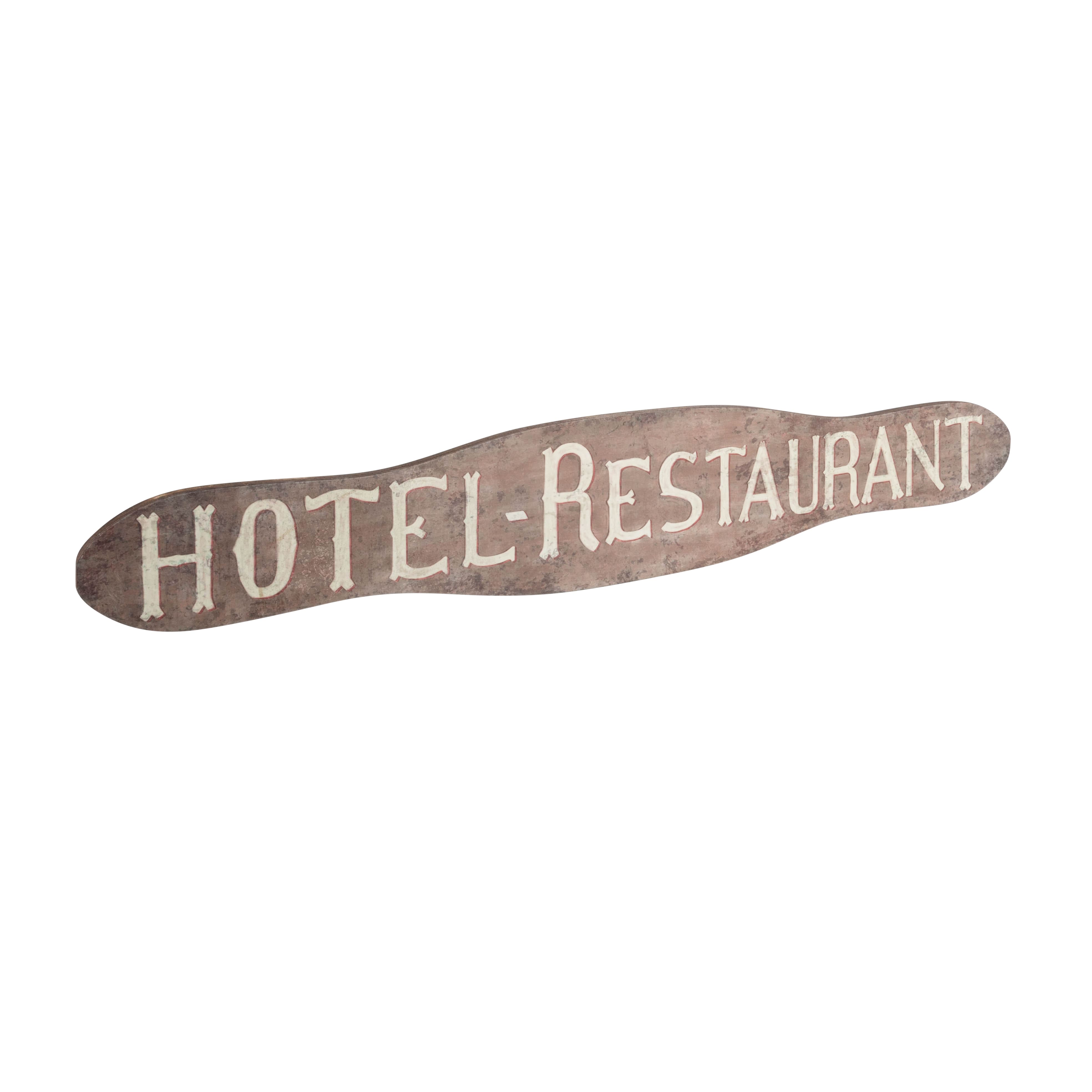 Hello Honey&#xAE; Natural Hotel Restaurant Vintage Wood Wall Art