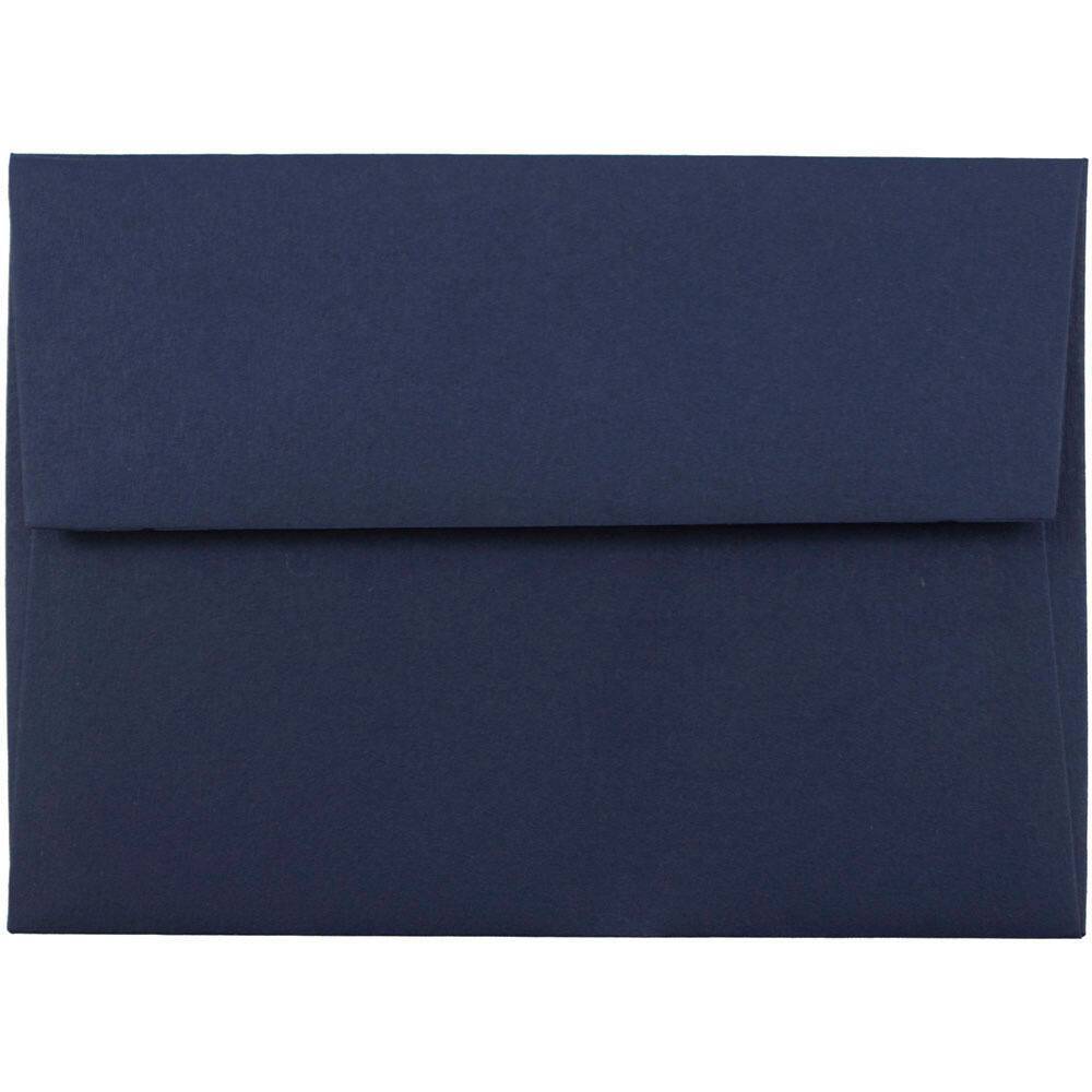 JAM Paper 3.62" x 5.12" Blank Greeting Cards Set with Envelopes, 25ct.