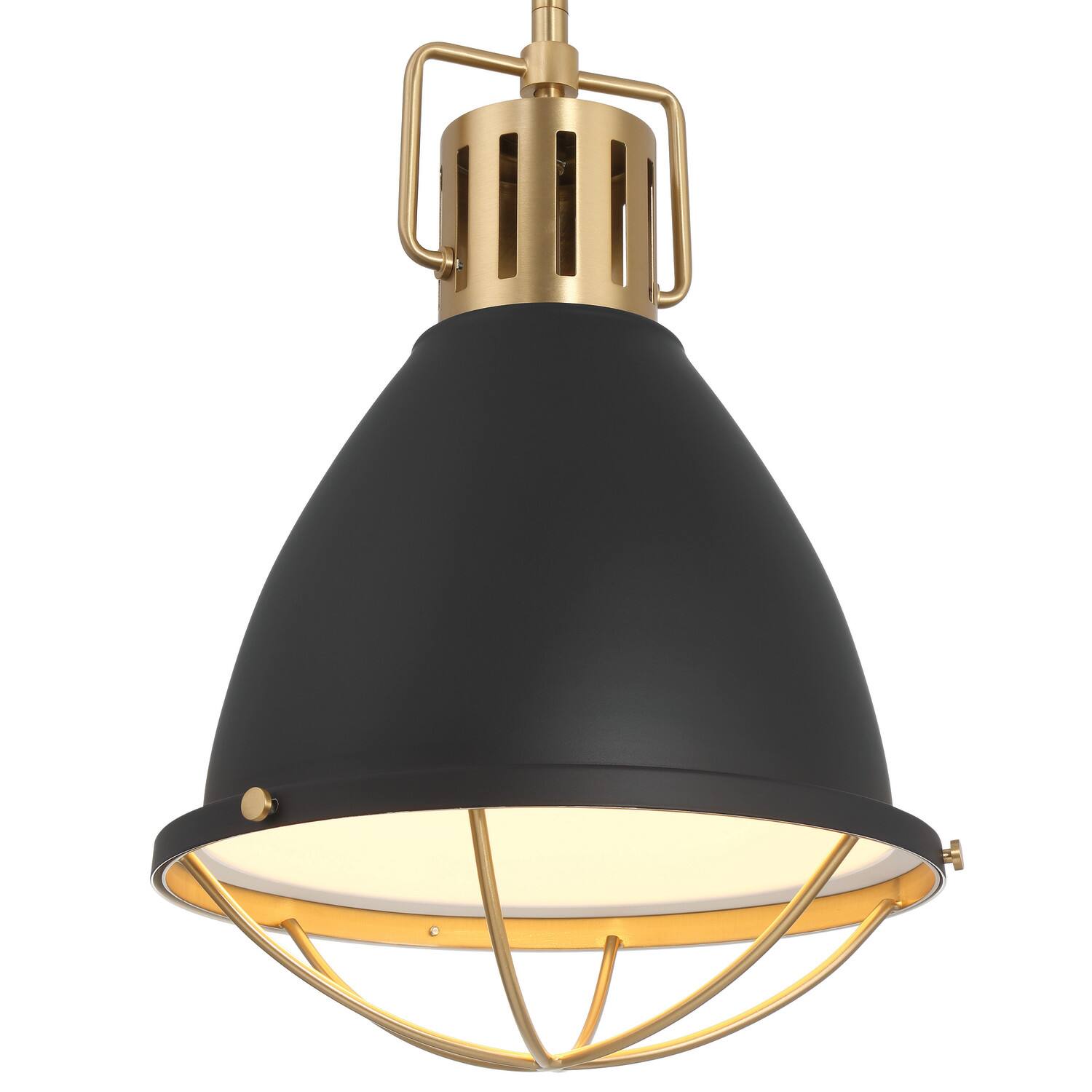 Hello Honey® Kent Industrial Oversized Caged Metal Ceiling Light
