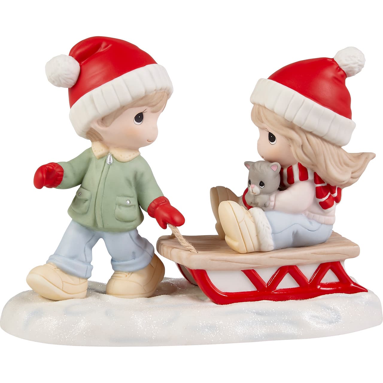 Precious Moments You Make My Days Brrr-fect Bisque Porcelain Figurine