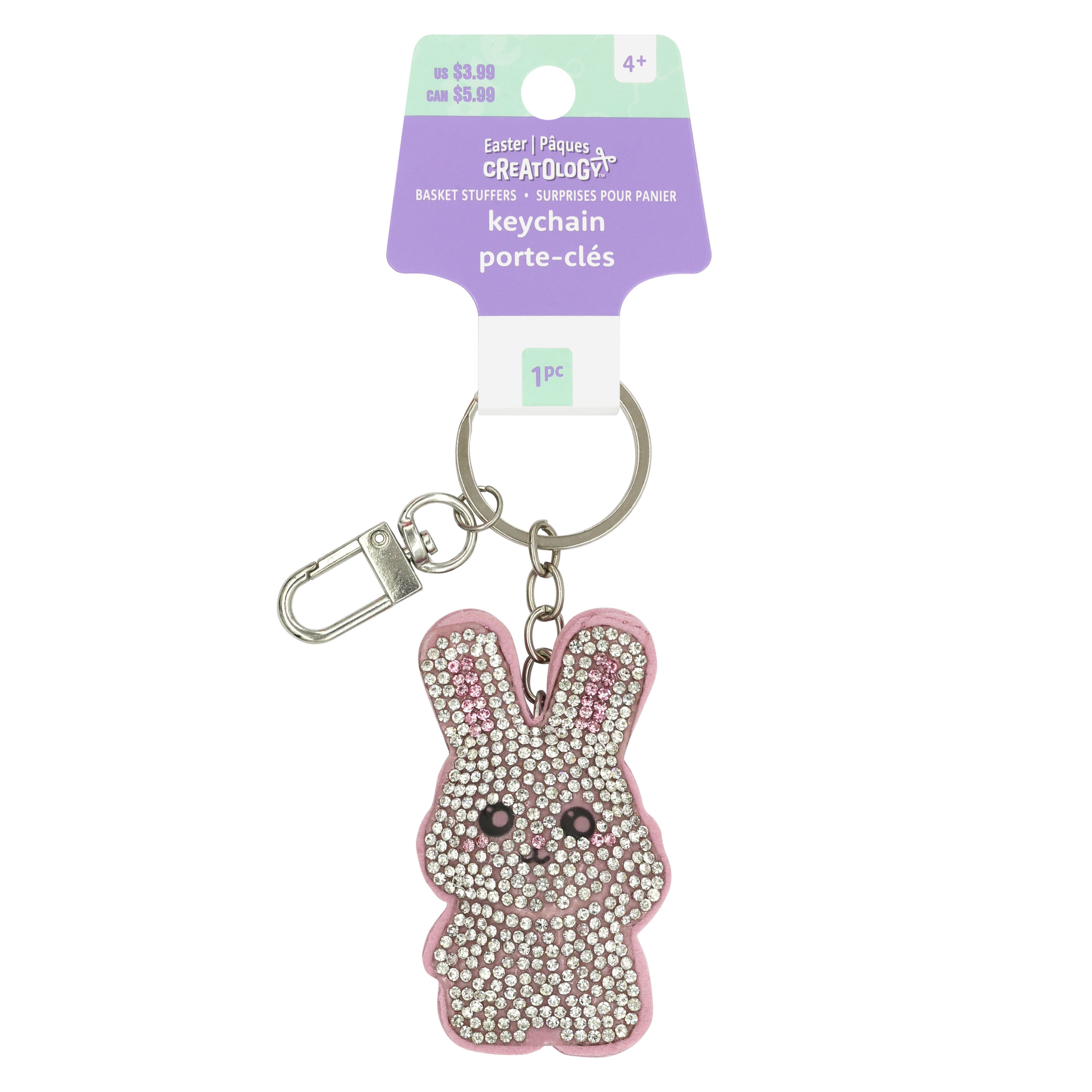 Easter Bunny Gem Keychain by Creatology&#x2122;