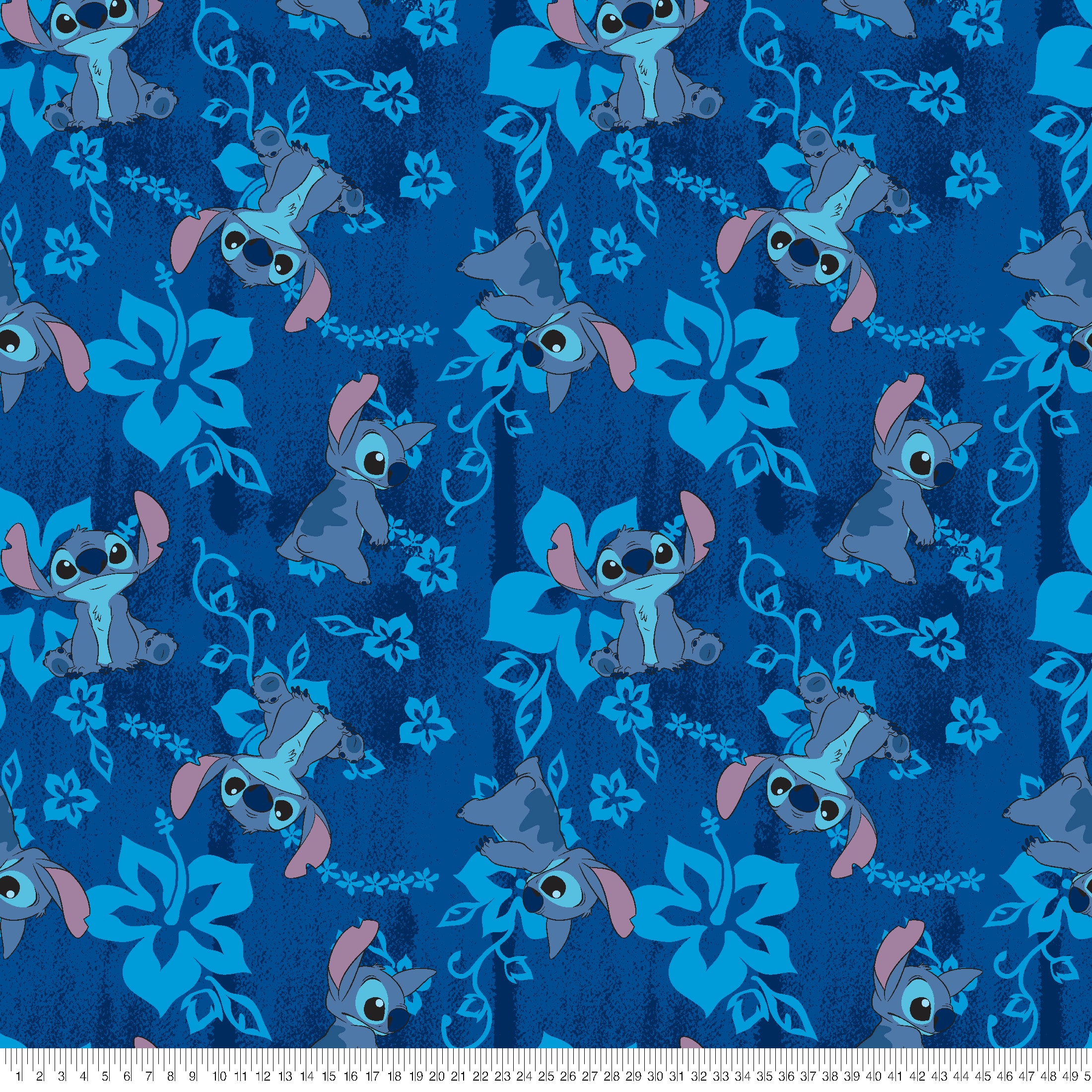 Springs Creative Disney® Stitch on Blue Fleece