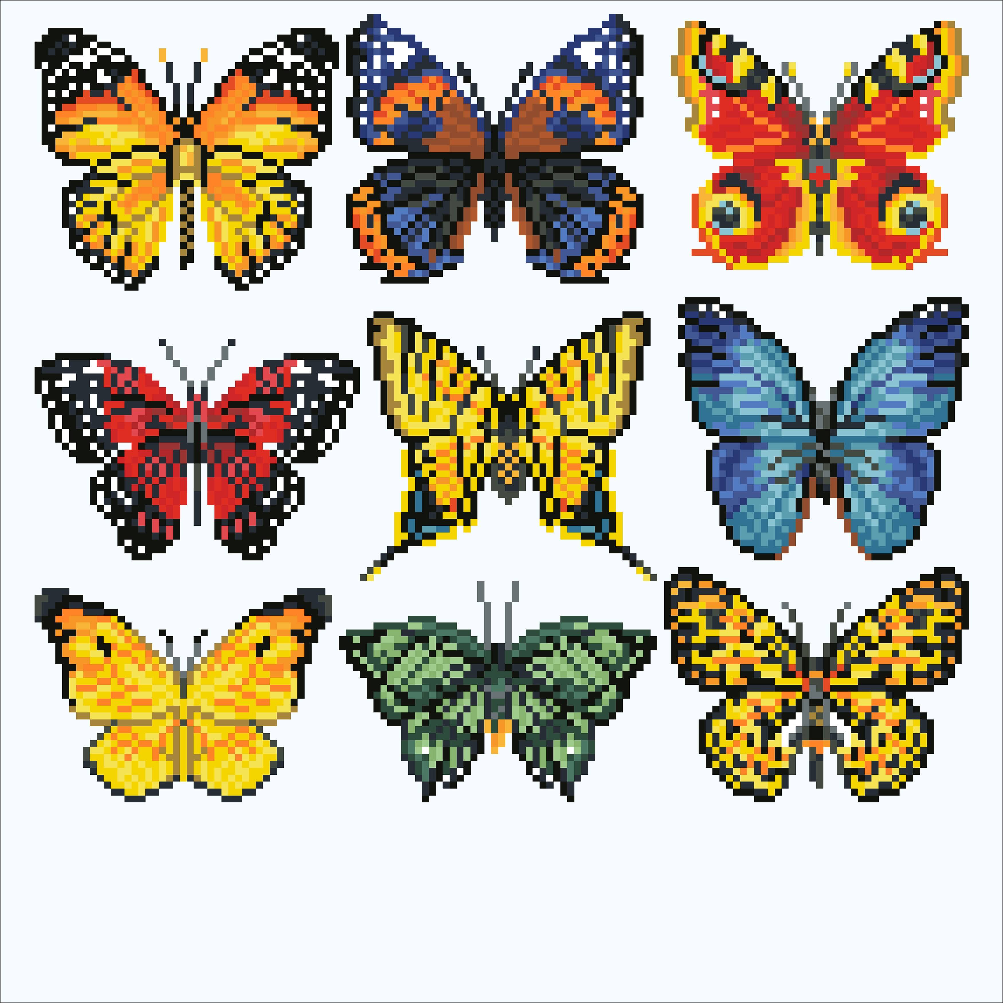 Diamond Dotz Intermediate Butterfly Art Diamond Facet Art Kit Paint | 20.28 x 16.34 | Michaels