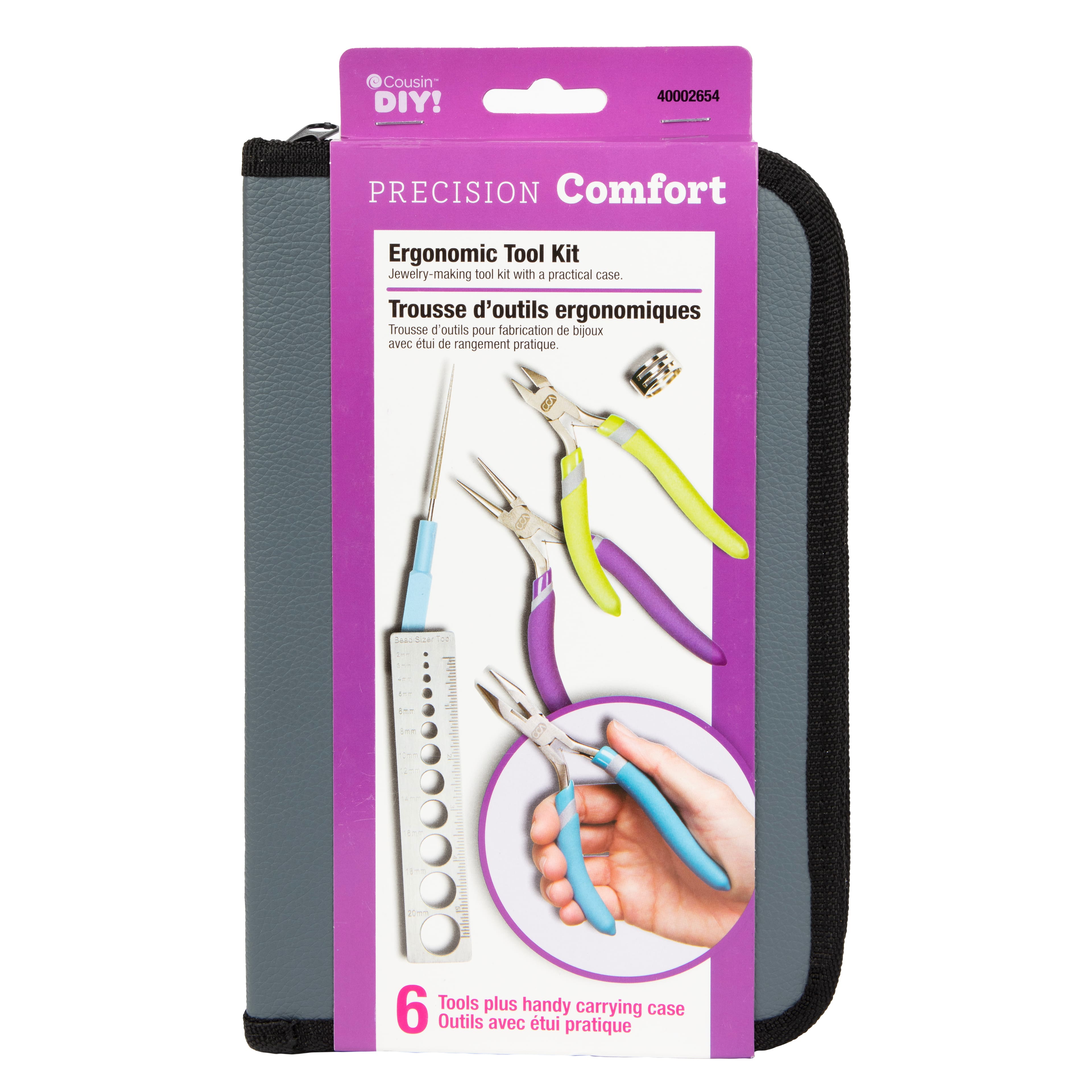 Cousin™ DIY Precision Comfort Jewelry Making Tool Kit