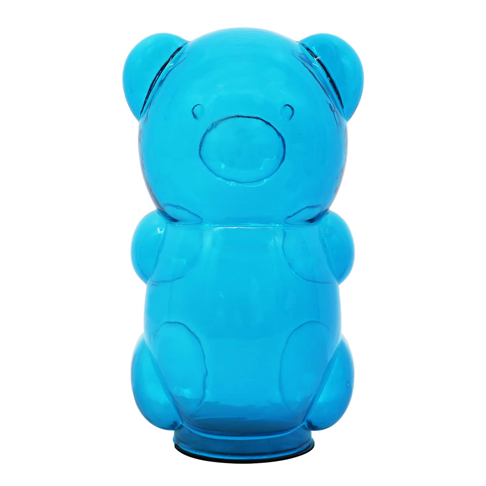 8&#x22; Blue Glass Bear Tabletop D&#xE9;cor by Ashland&#xAE;