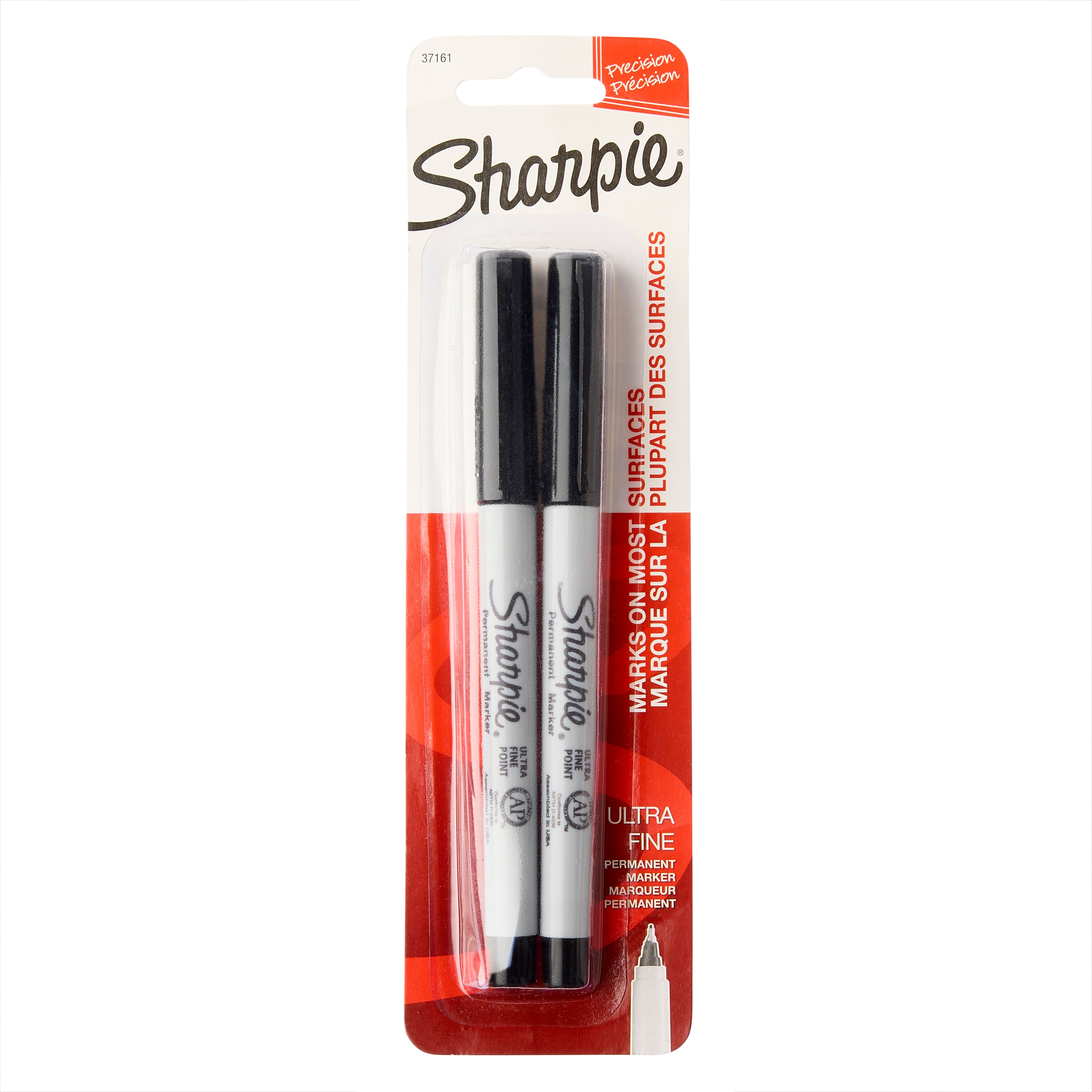 12 Packs: 2 ct. (24 total) Sharpie&#xAE; Ultra Fine Point Black Permanent Markers