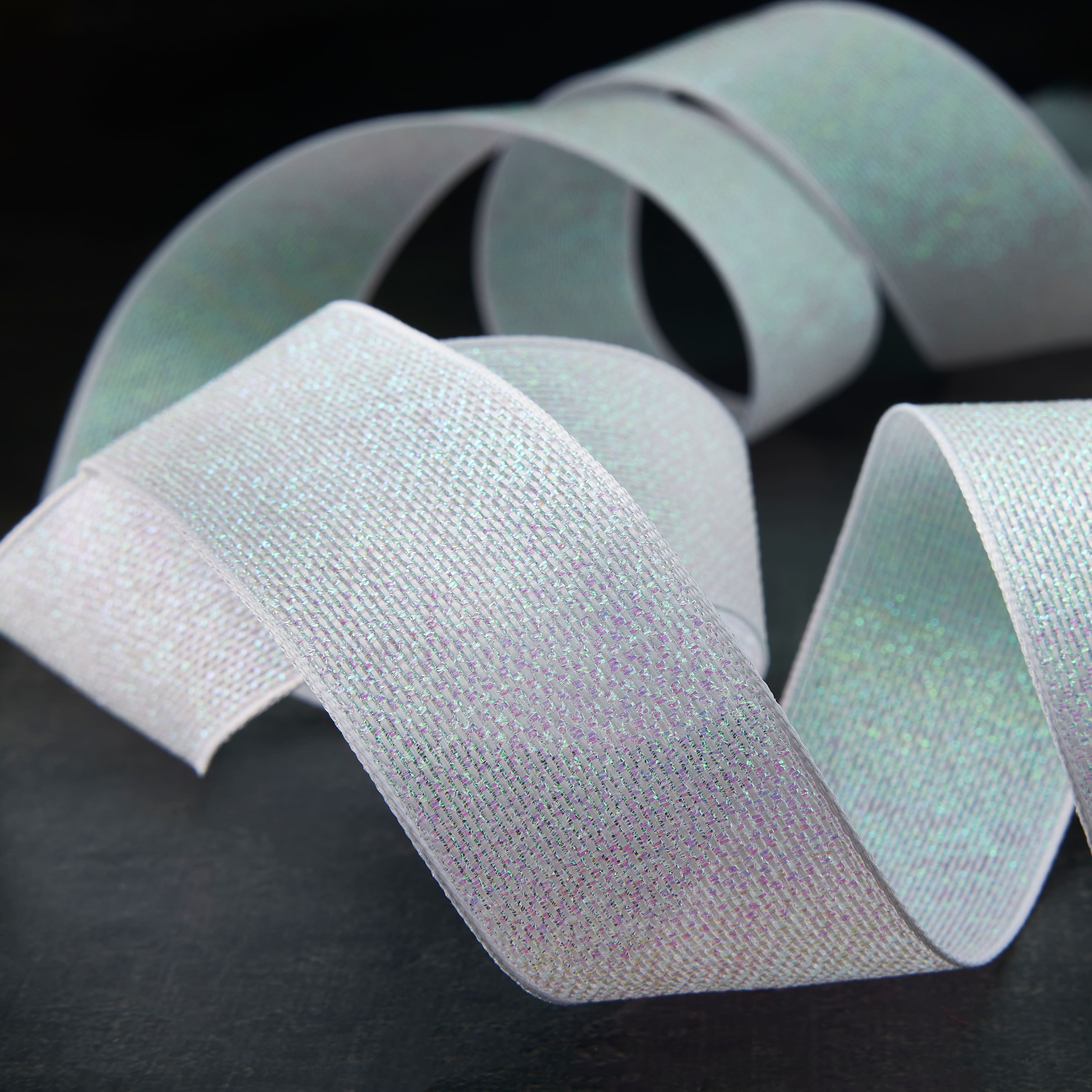 12 Pack: 1.5&#x22; x 3yd. Iridescent Ribbon by Celebrate It&#xAE;