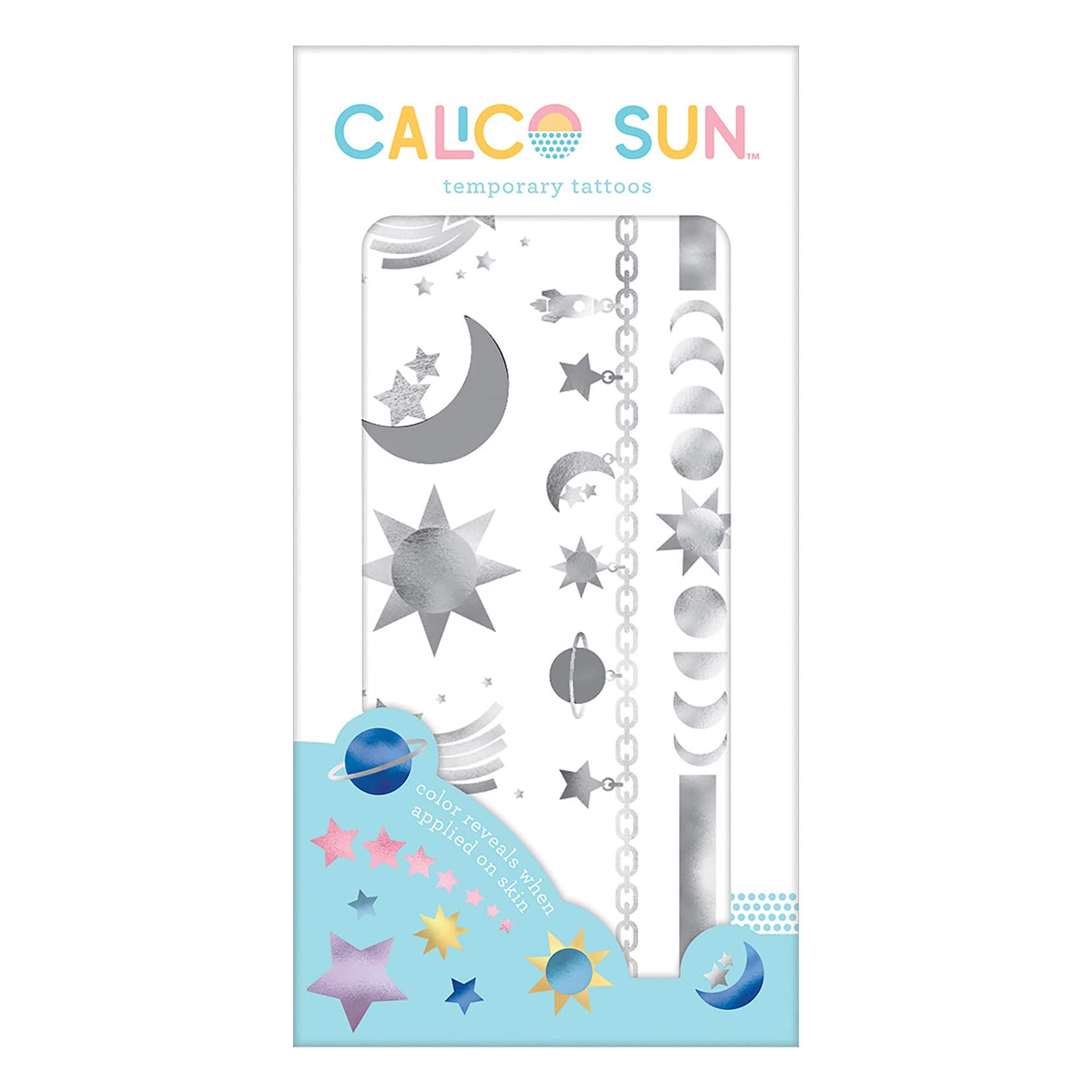 Calico Sun&#x2122; Luna Temporary Tattoos