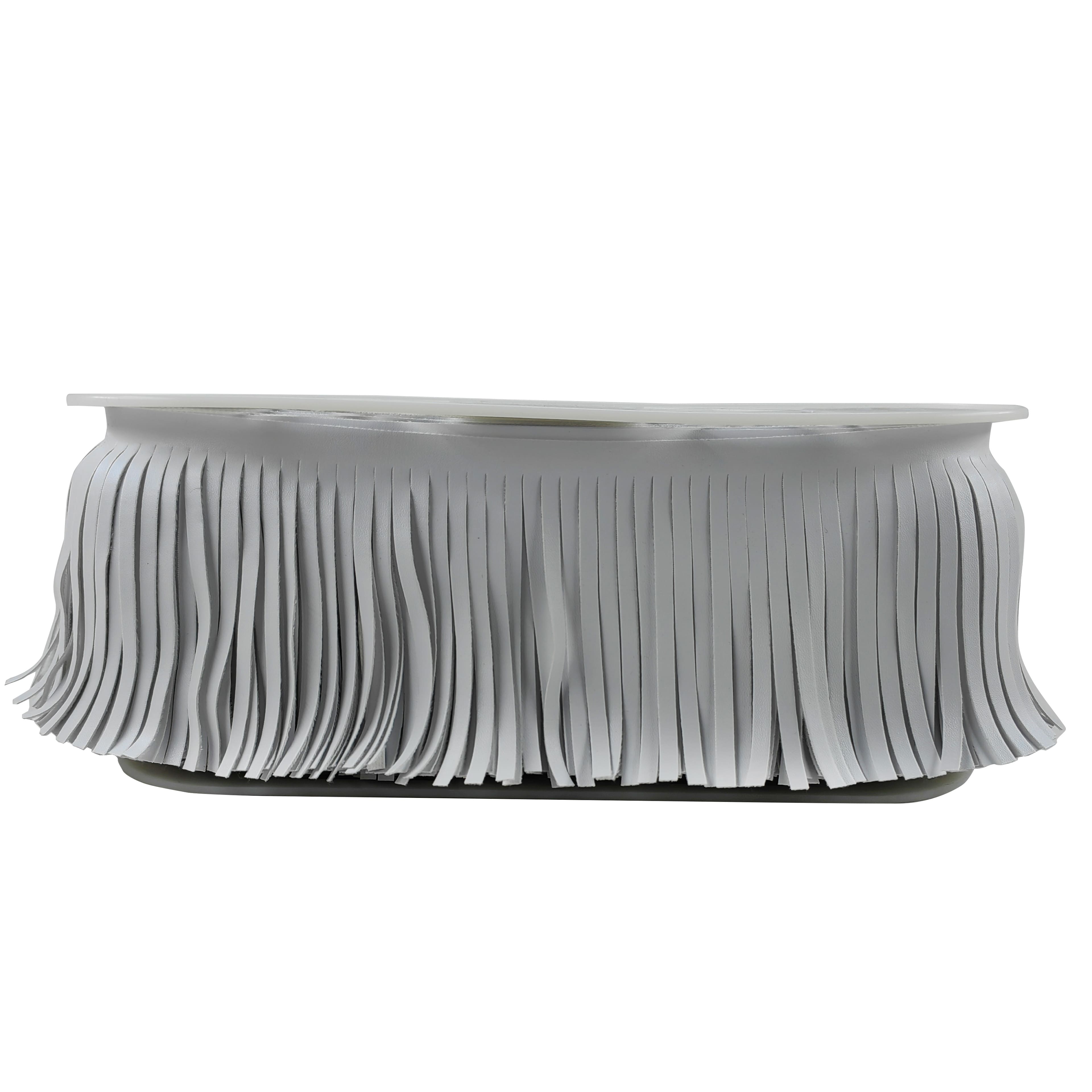 4&#x22; Faux Leather Fringe Trim  by Celebrate It&#xAE;