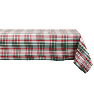 DII® Yuletide Plaid Tablecloth | Michaels
