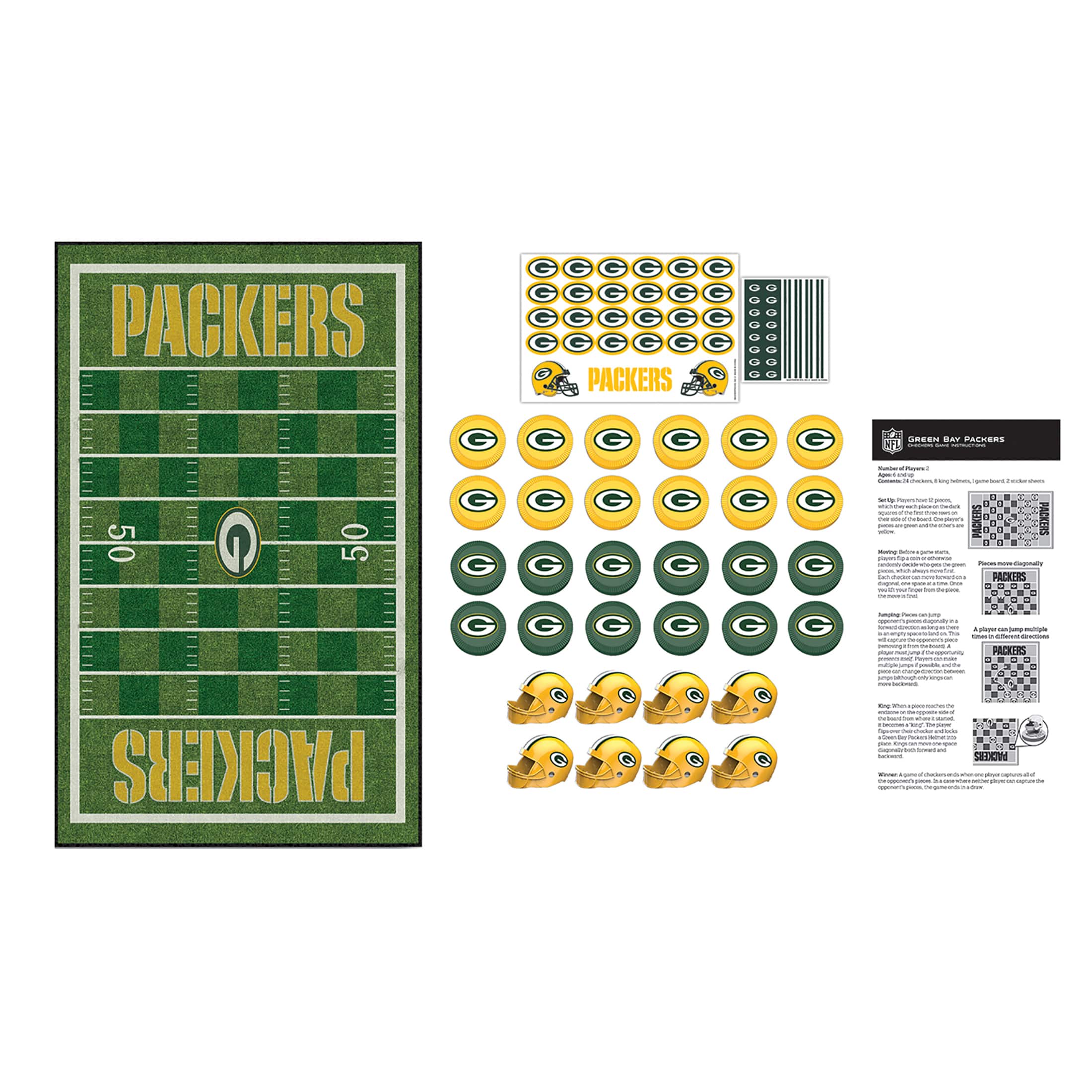 NFL Checkers Green Bay Packers | Michaels