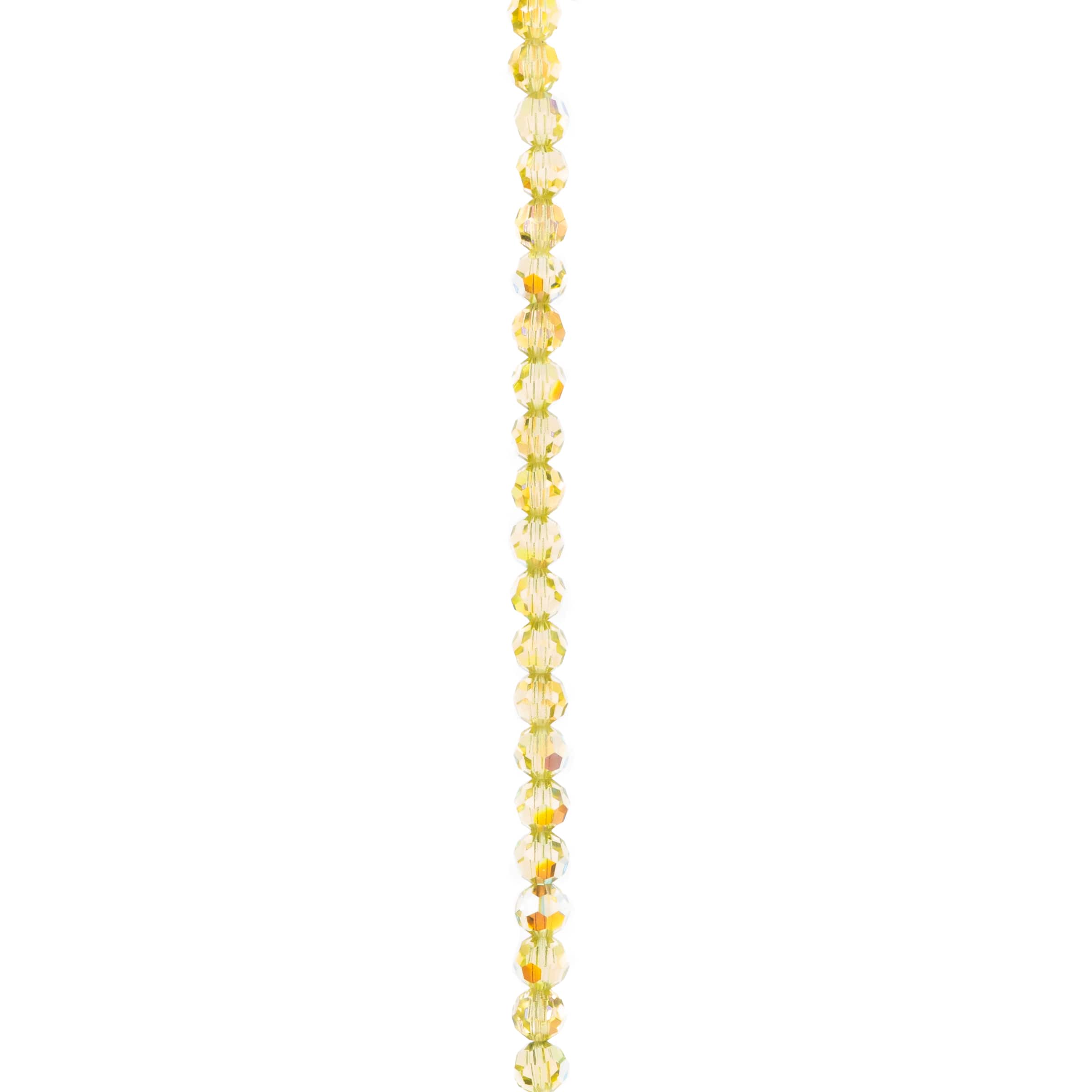 12 Pack: Preciosa Glass Crystal Round Beads, 6mm by Bead Landing™