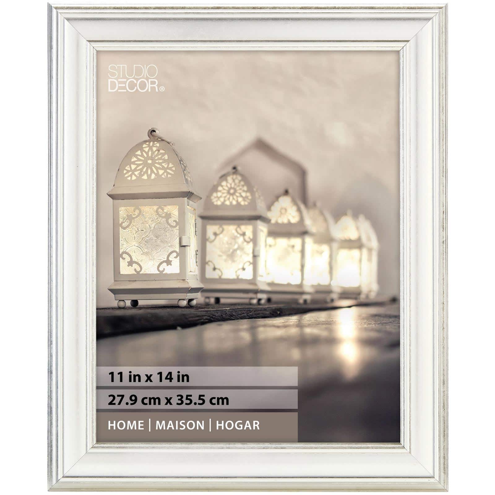 Home 11" x 14" Vintage Silver Frame by Studio Décor®