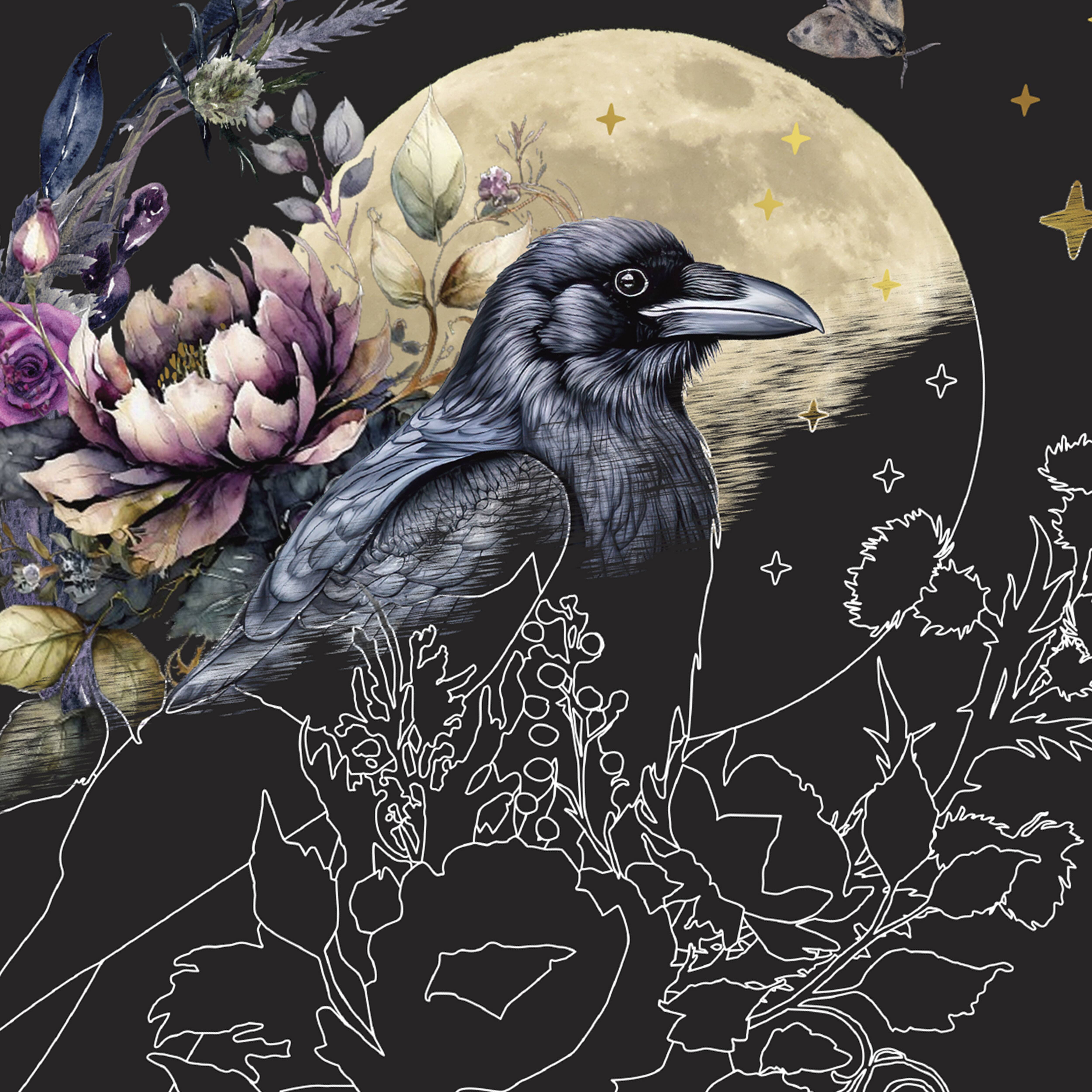 Brea Reese™ 9" x 12" Erie Night Scratch Art Paper Pad