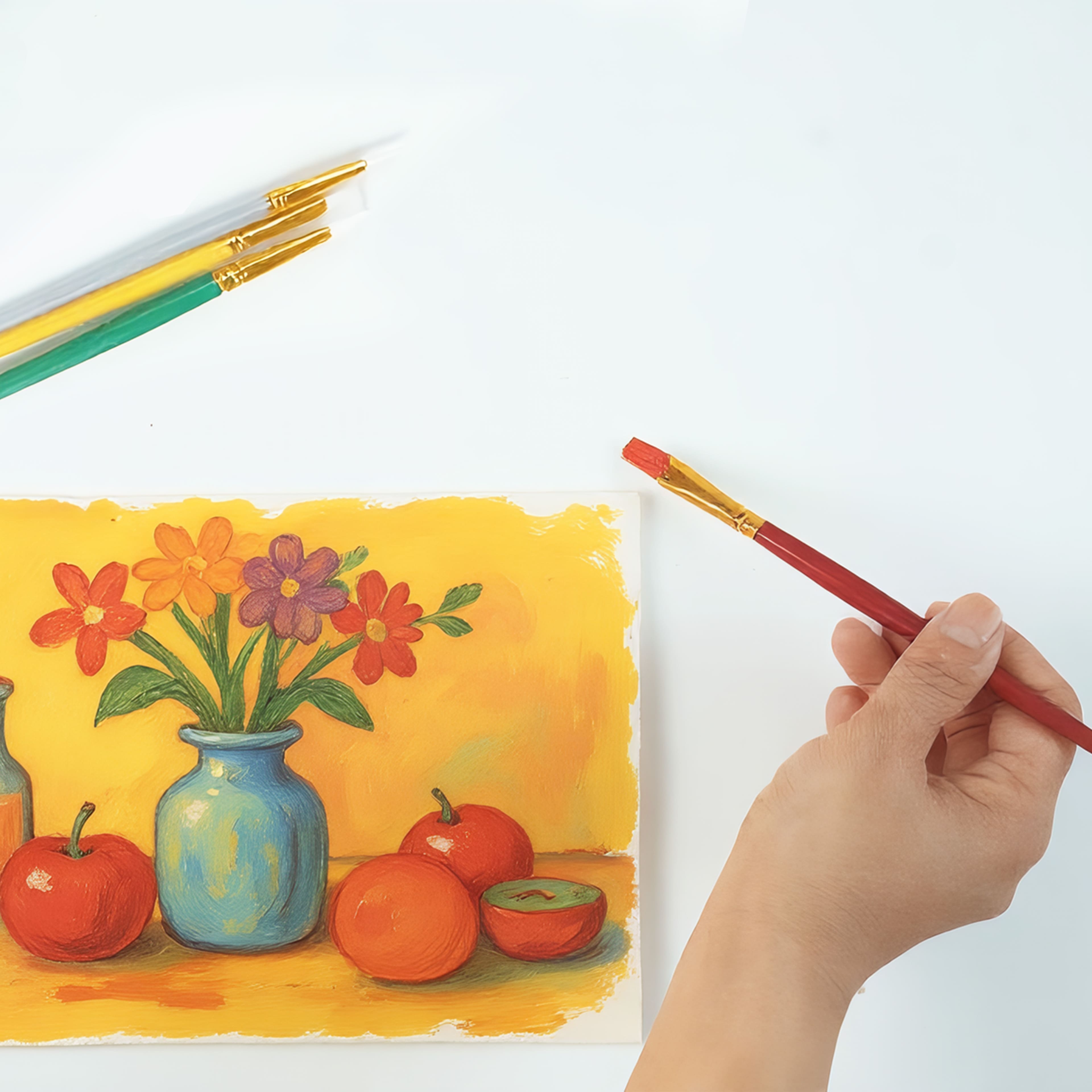 Christmas Pearl Multi-Purpose Synthetic Brushes Set by Craft Smart®