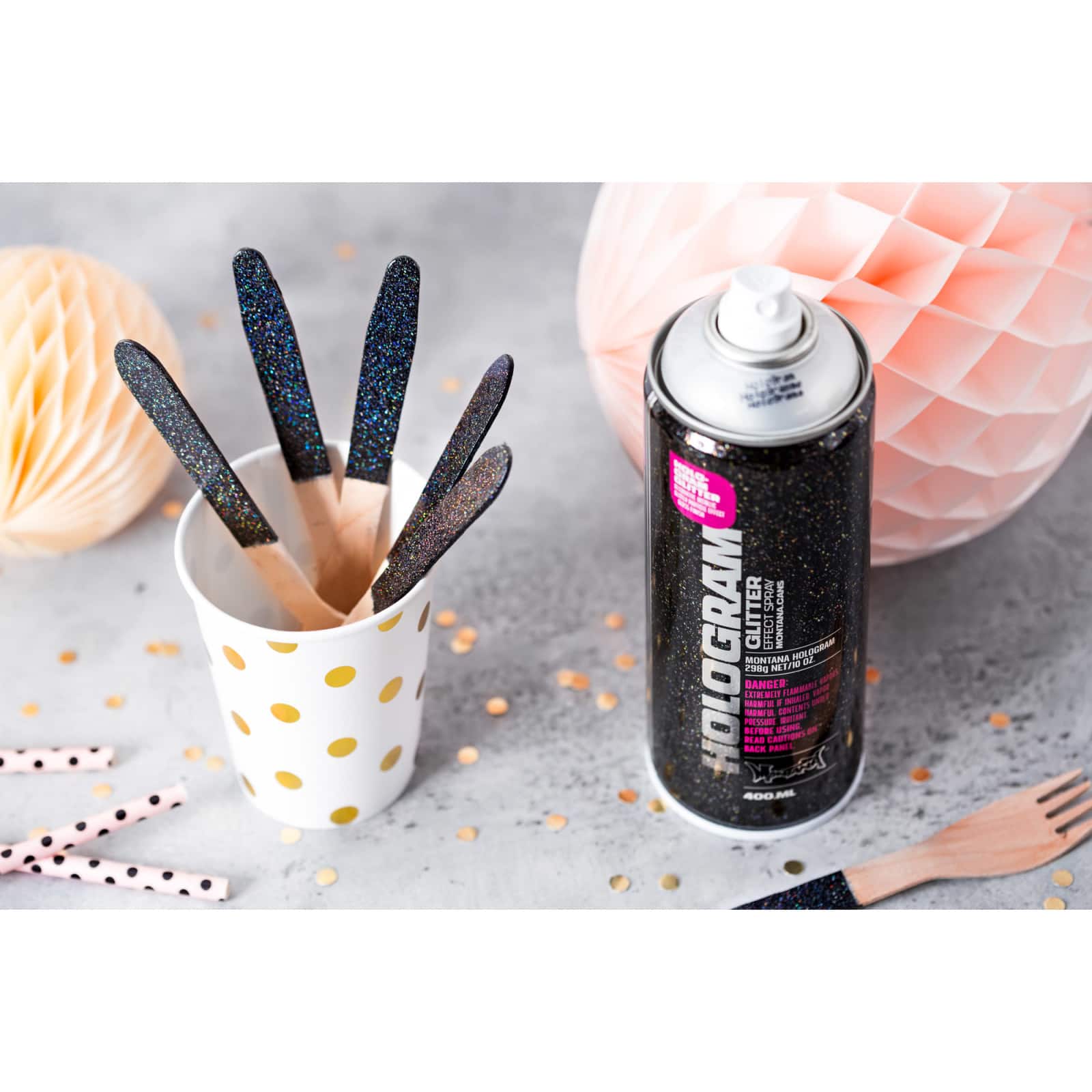 Montana Hologram Glitter Effect Spray Paint