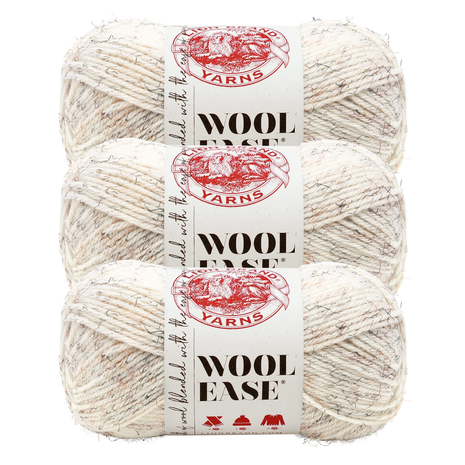 Wool-Ease Worsted Wool Lion Brand Yarn 1 Skein Knit Crochet Ranch