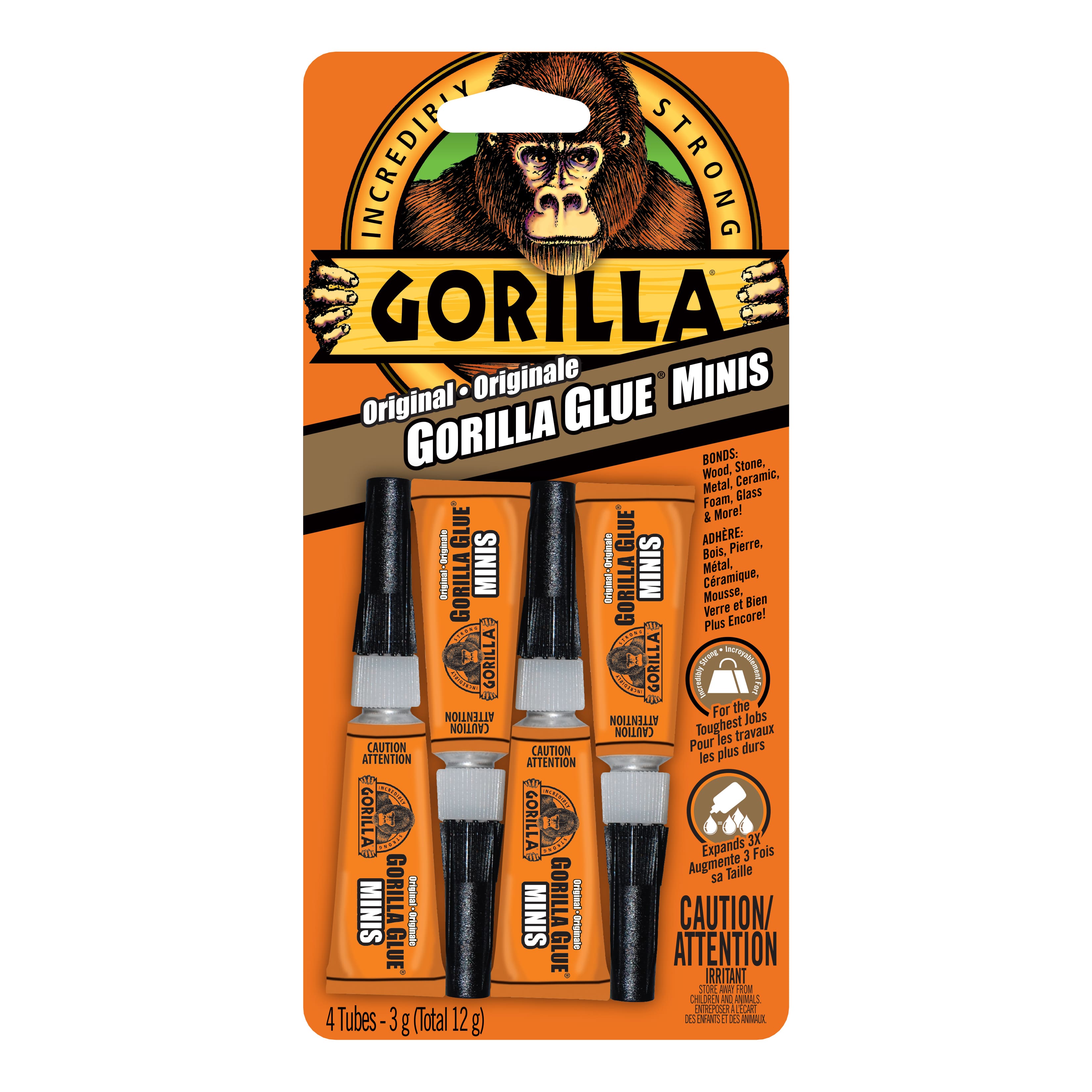 Gorilla® Clear Grip™ Minis