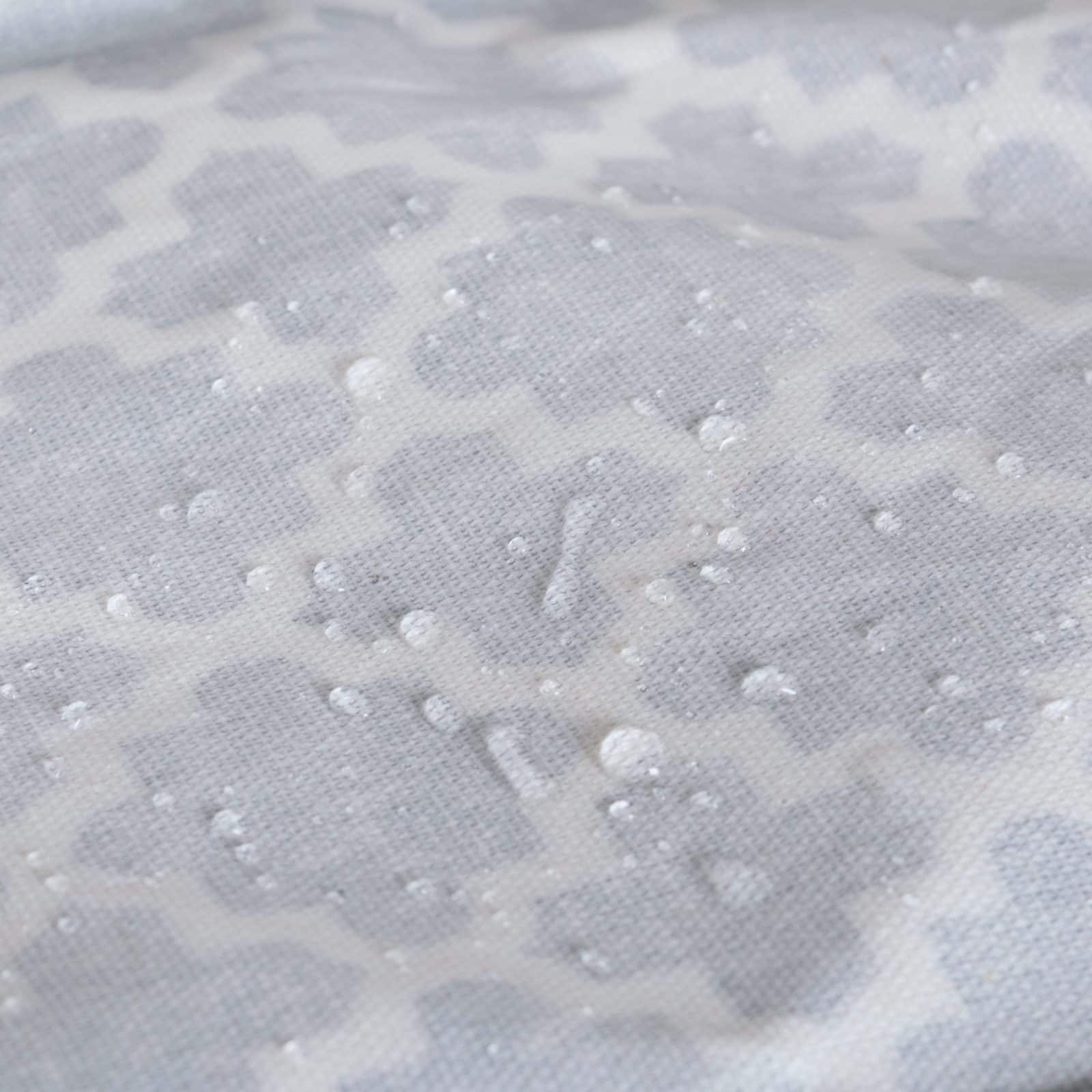 DII&#xAE; Round Lattice PE-Coated Cotton Polyester Laundry Hamper