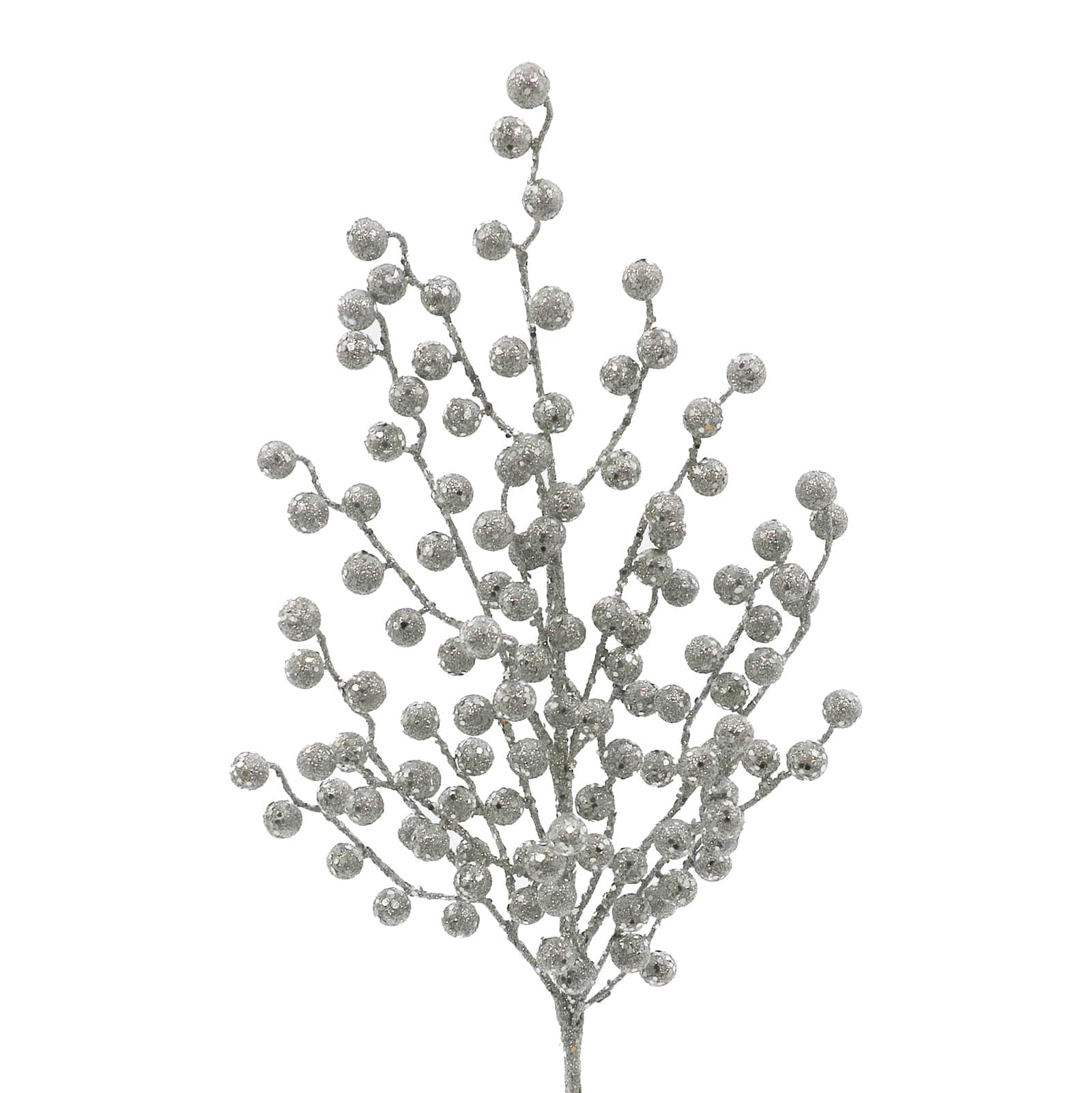 27&#x22; Silver Glitz Berry Stem by Ashland&#xAE;
