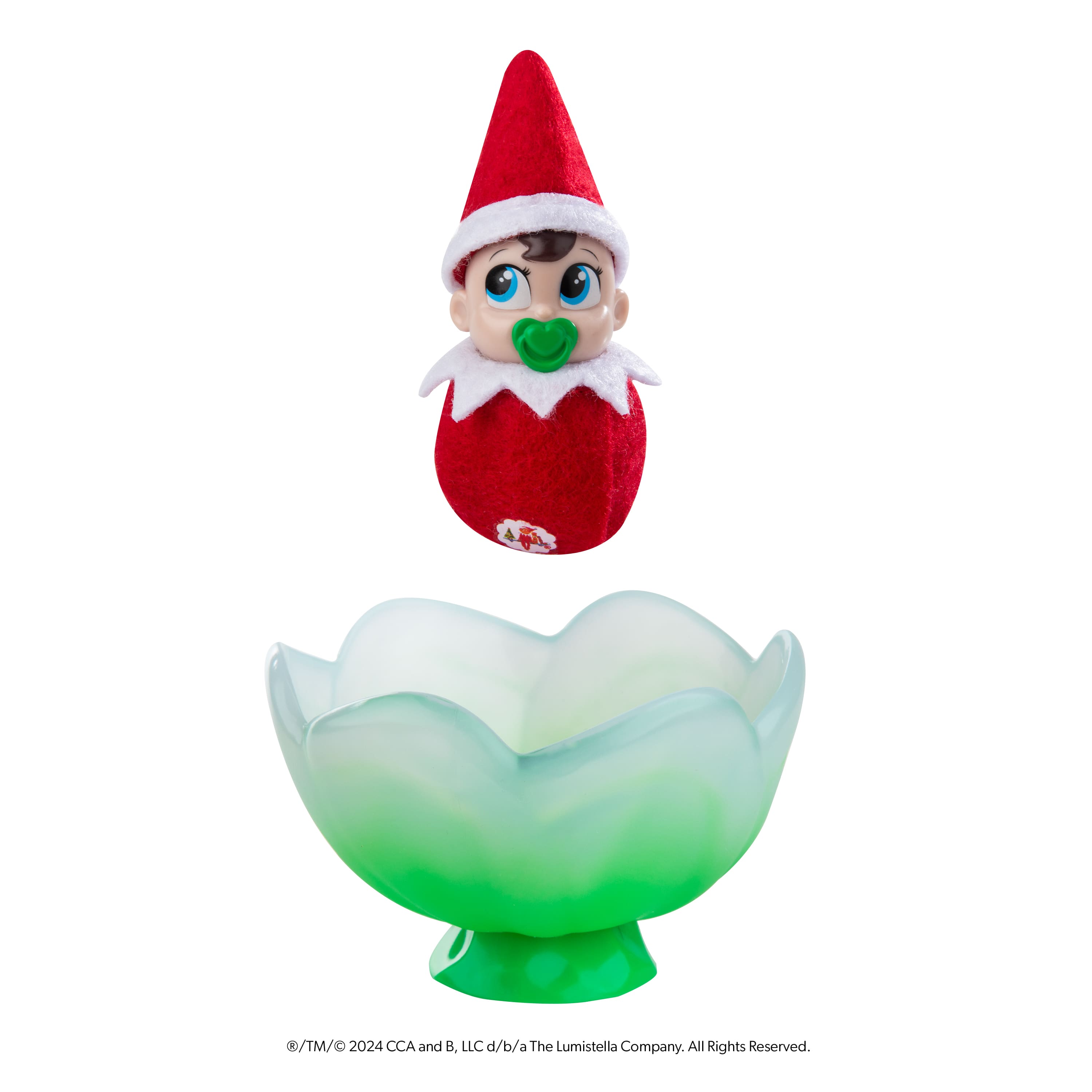 The Elf on the Shelf&#xAE; Frost Pips&#x2122; Mini Blooms Blue Eyed Boy Elf Baby