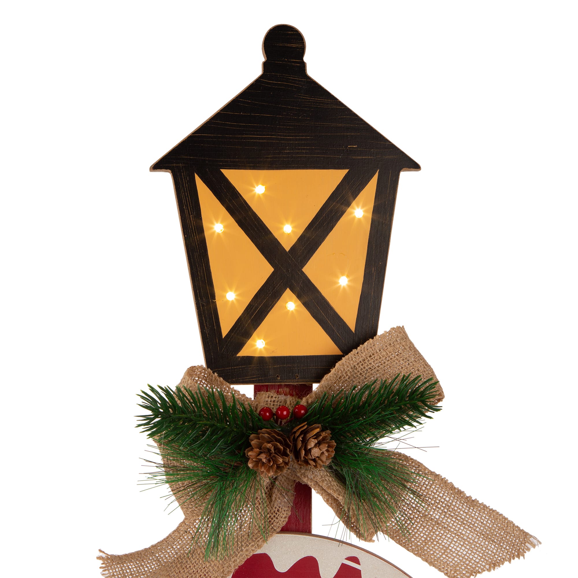 Glitzhome&#xAE; 3.5ft. LED Christmas Yard Stake with Timer