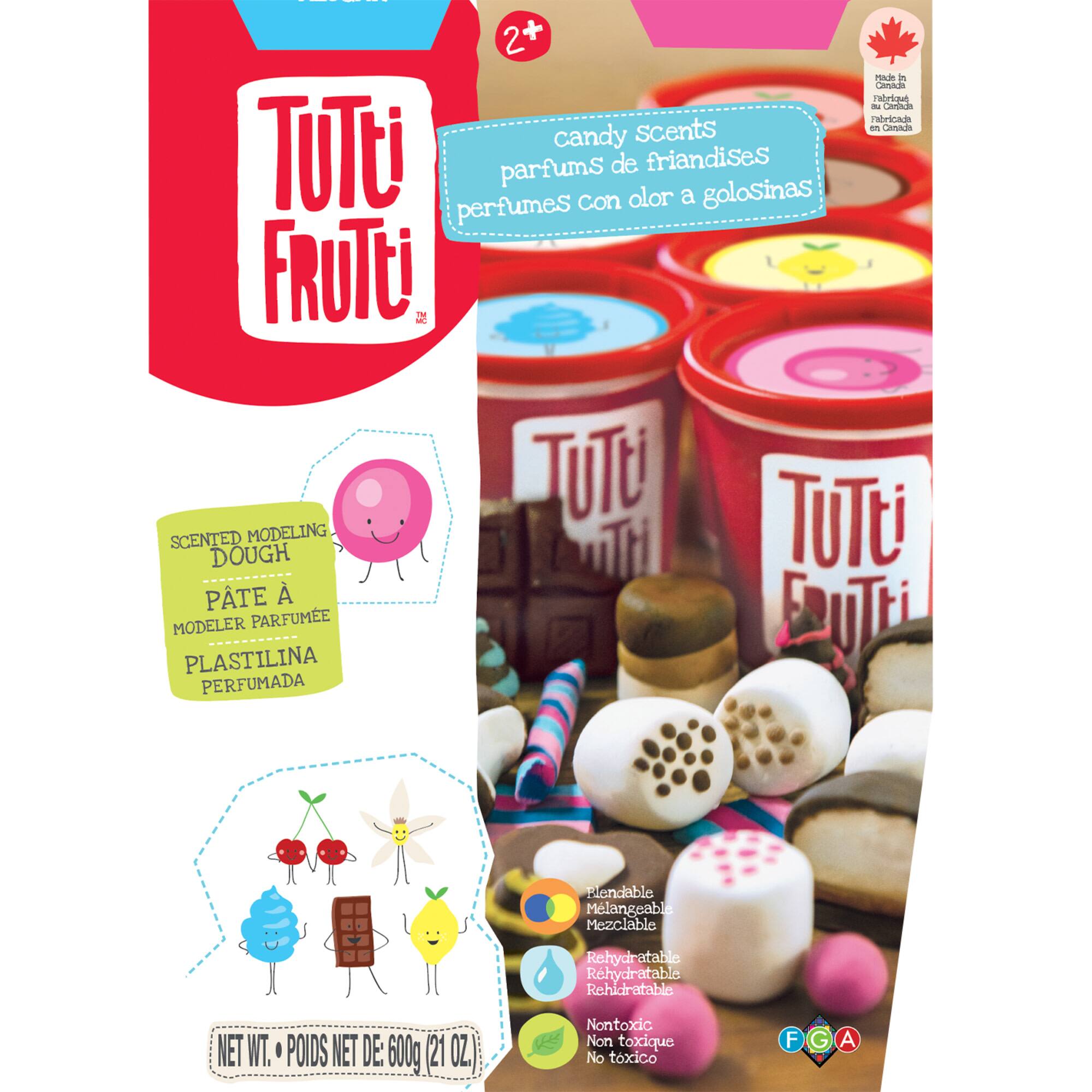 Tutti Frutti® Candy Scented Modeling Dough Tubs