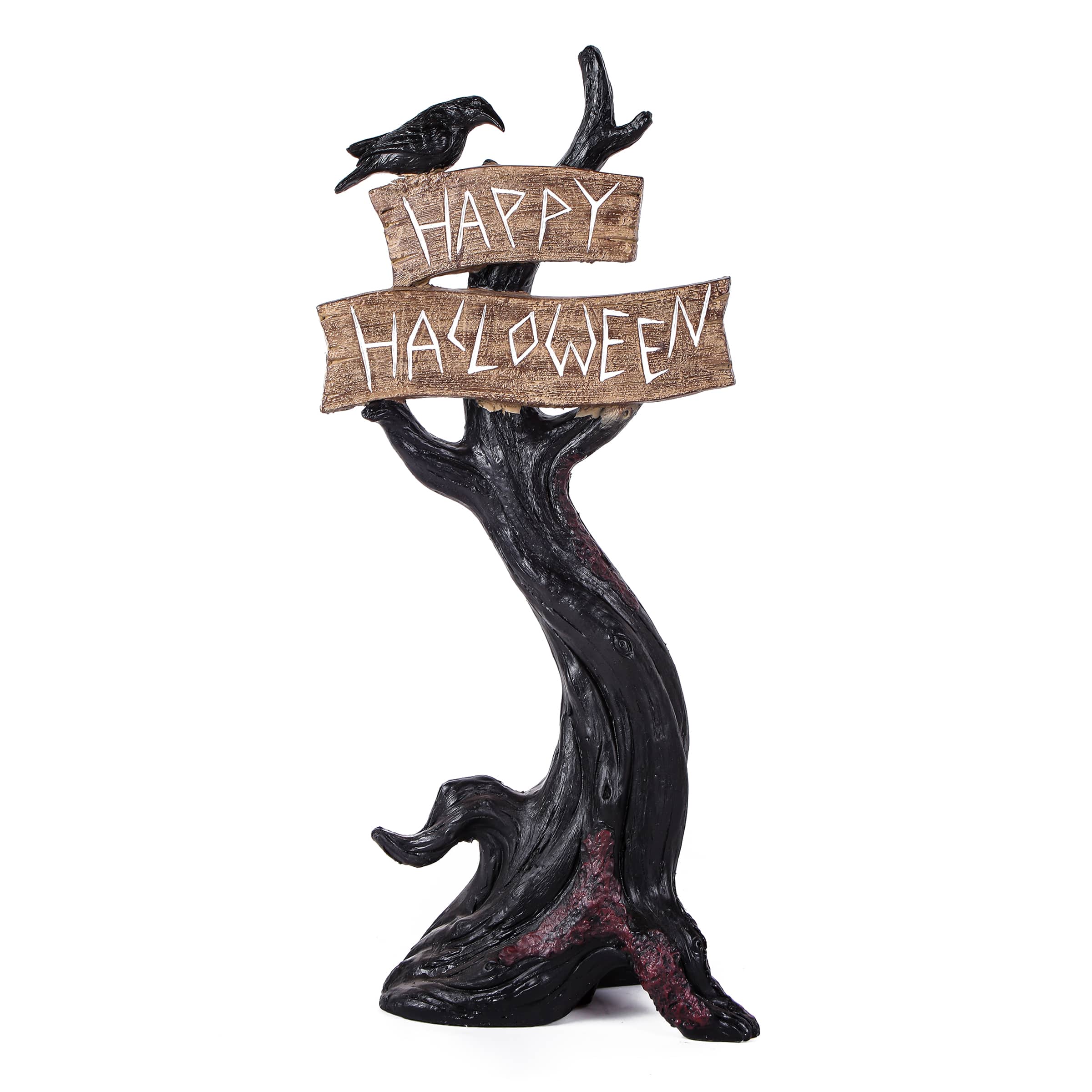 3ft. Halloween Tree with Sign