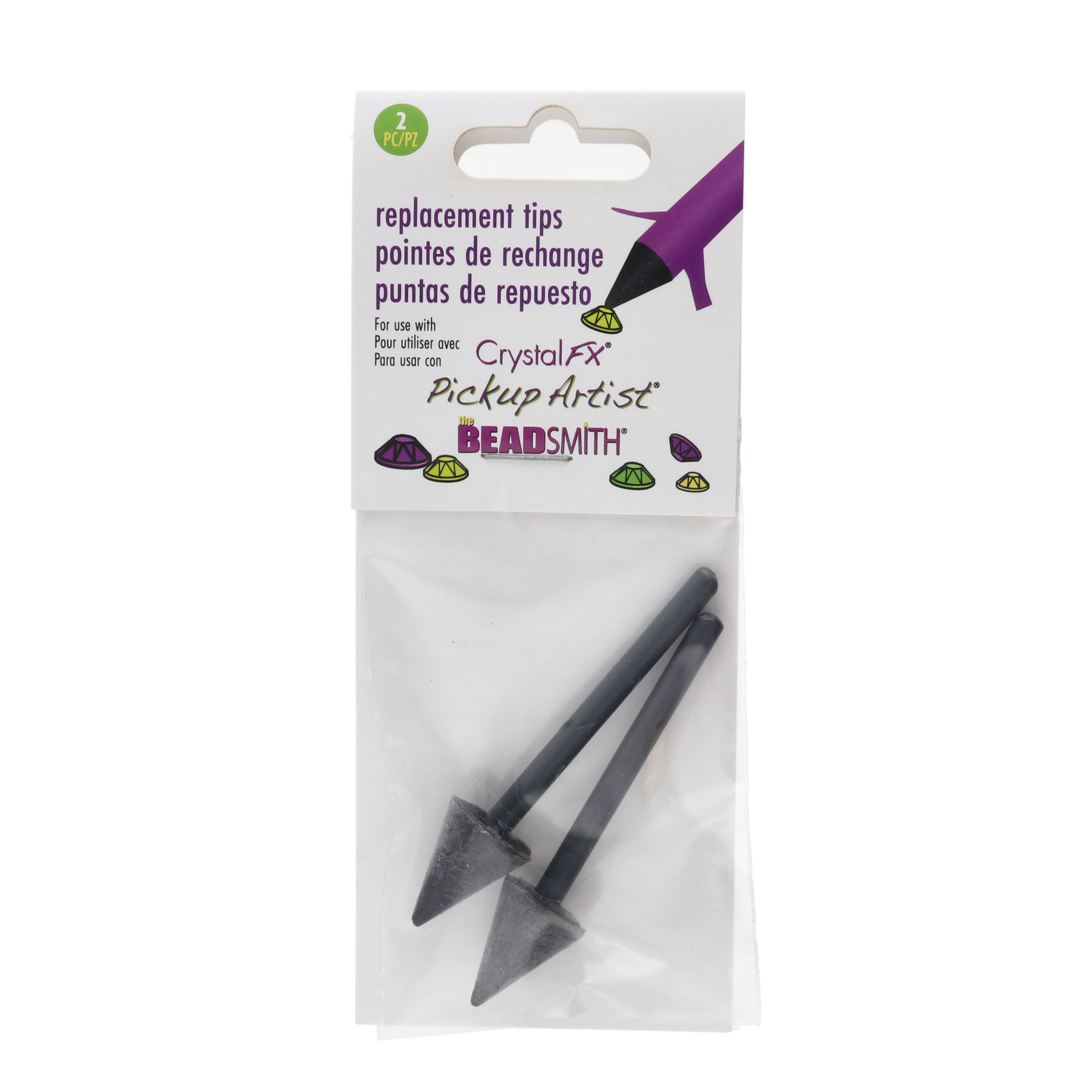 The Beadsmith&#xAE; CrystalFX&#xAE; Pickup Artist&#xAE; Replacement Tips, 2ct.