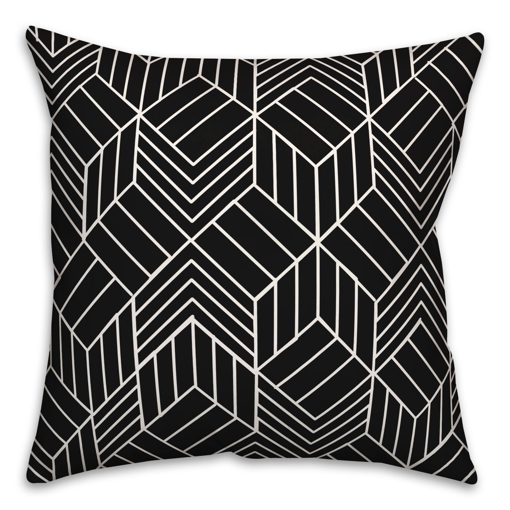 Hatch Chevron Indoor/Outdoor Pillow