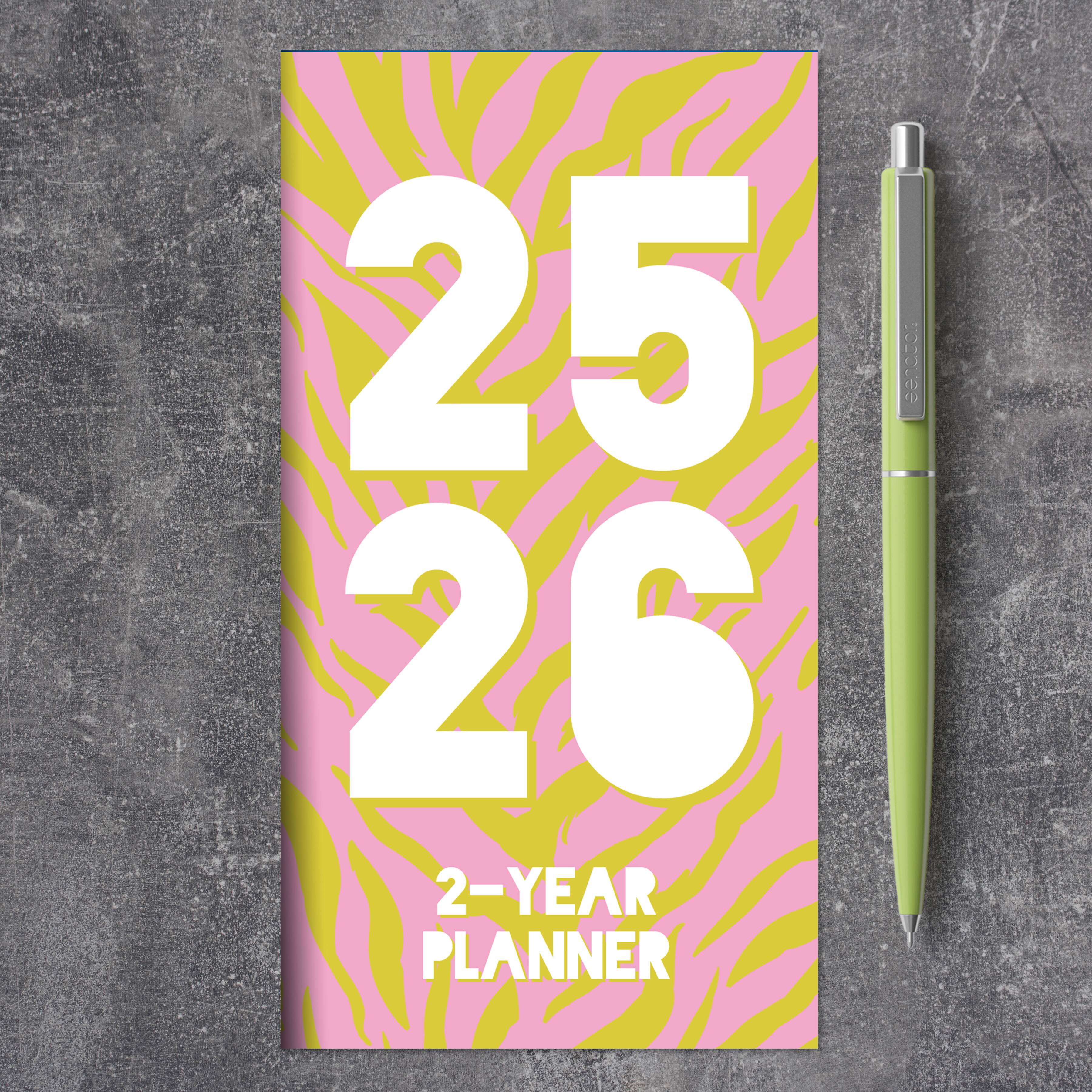 TF Publishing 2025-2026 Small Sassy Zebra Monthly Pocket Planner