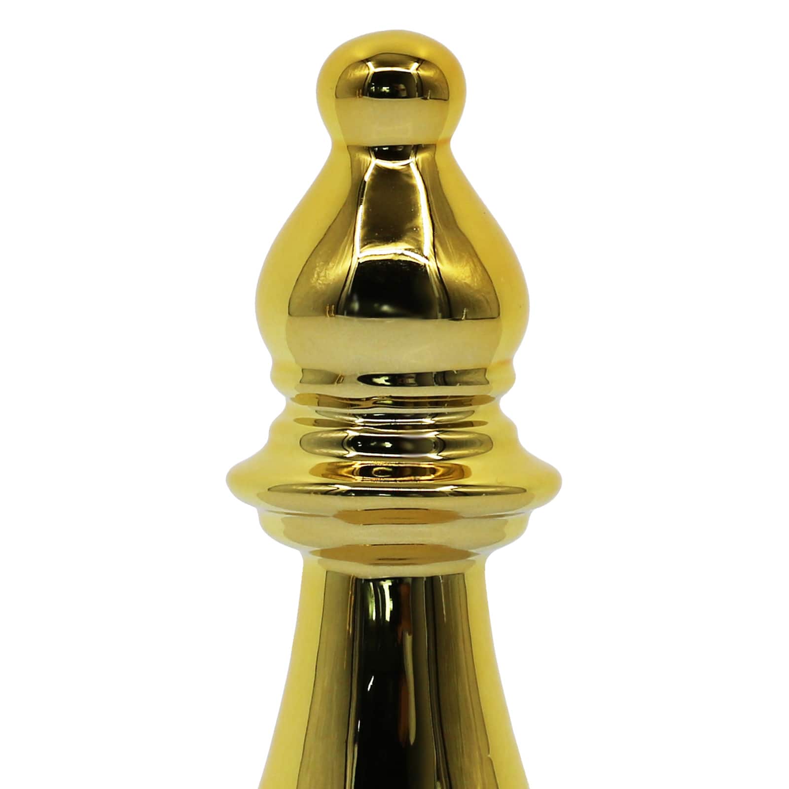 5.5&#x22; Gold Bishop Ceramic Tabletop Chess Piece by Ashland&#xAE;