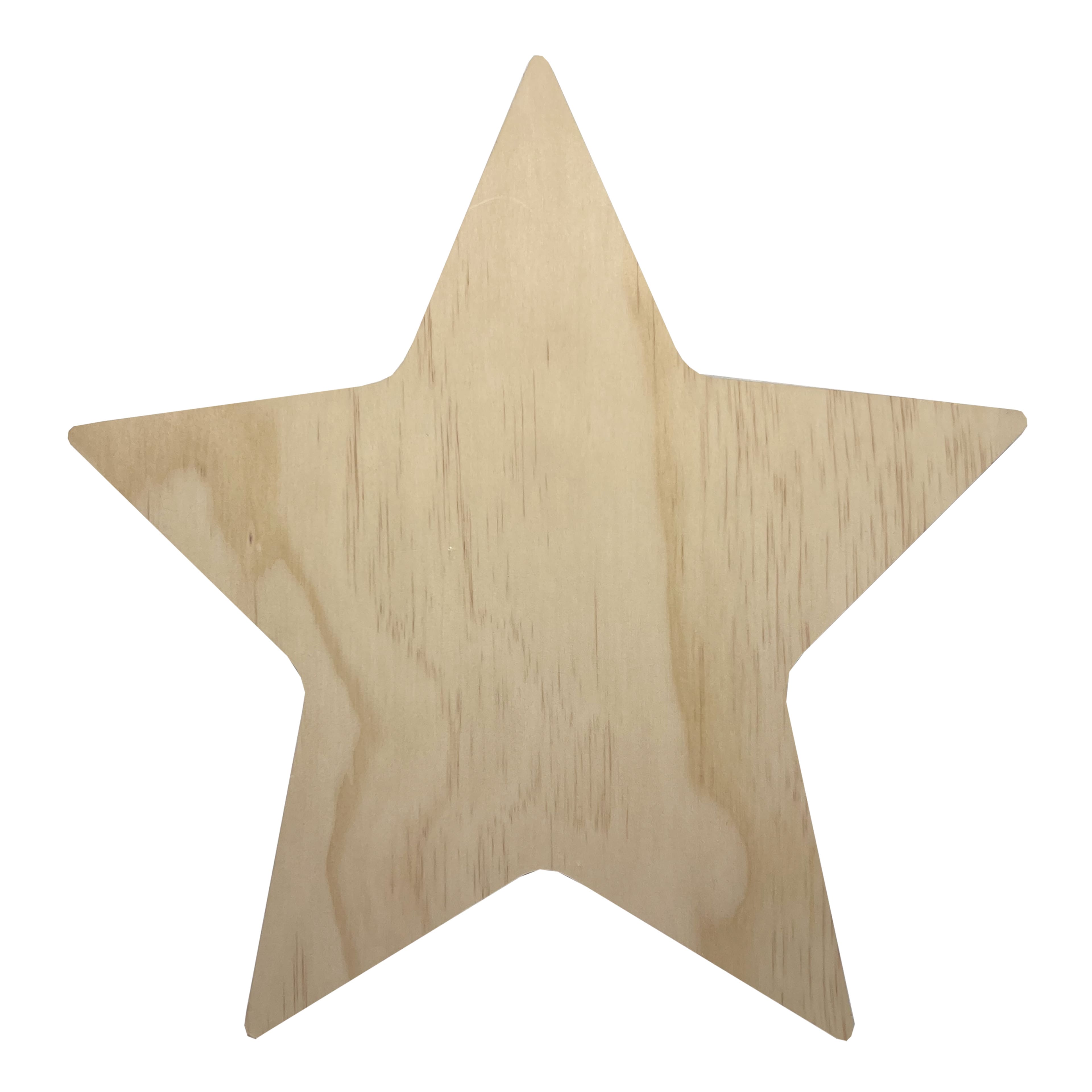 12&#x22; Unfinished Star Surface by Make Market&#xAE;