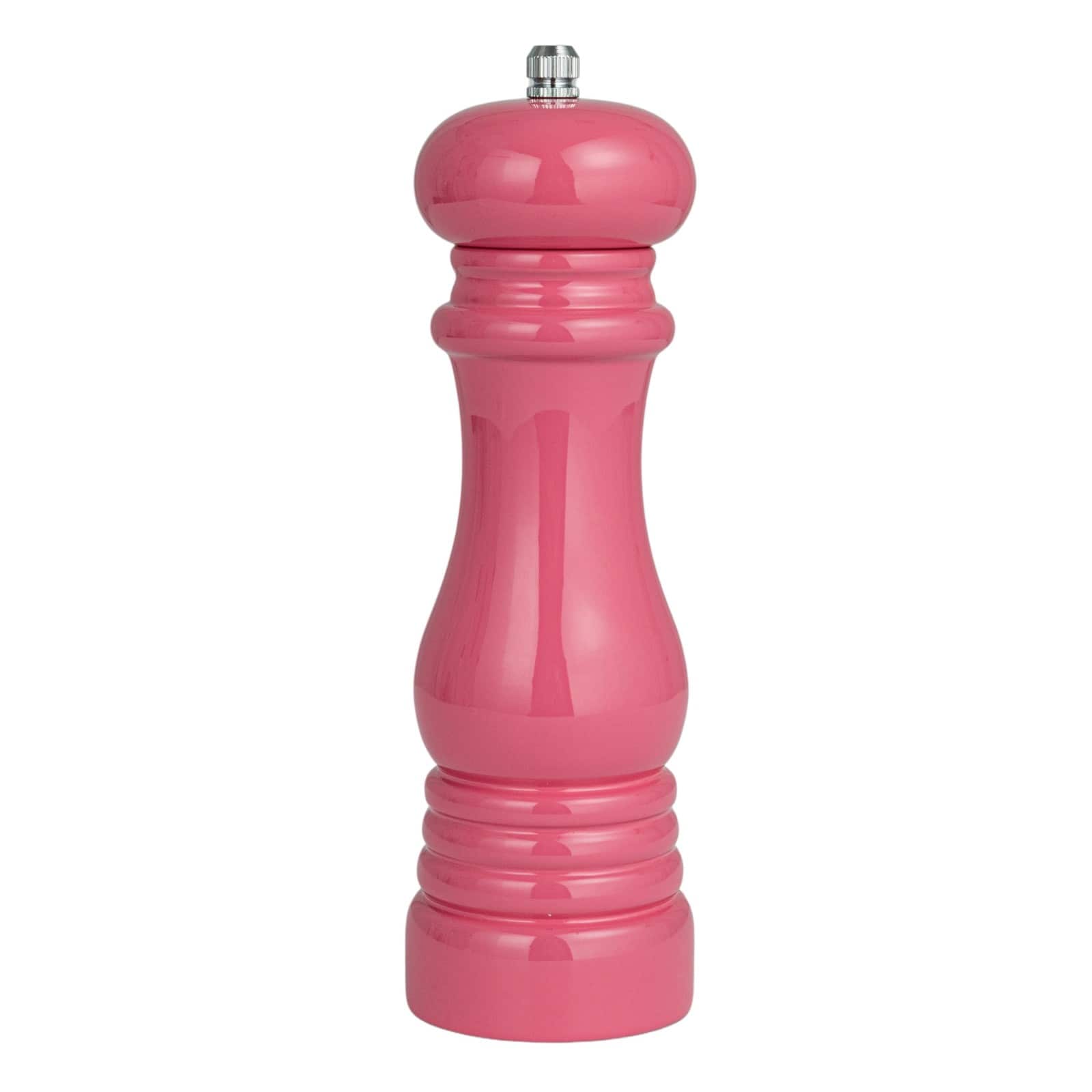 Hello Honey® 8" Rubberwood Elegance Pepper Mill