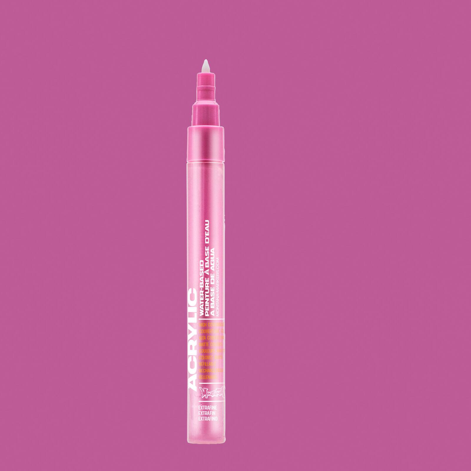 Montana Acrylic Paint Marker 2mm (Fine) Gleaming Pink