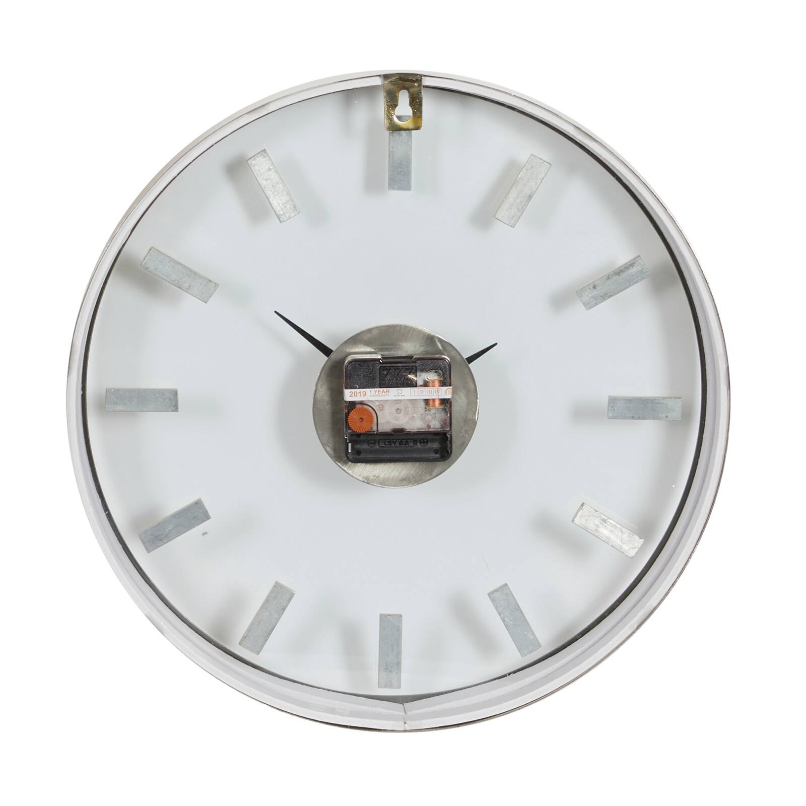 Gold Modern Aluminum Wall Clock