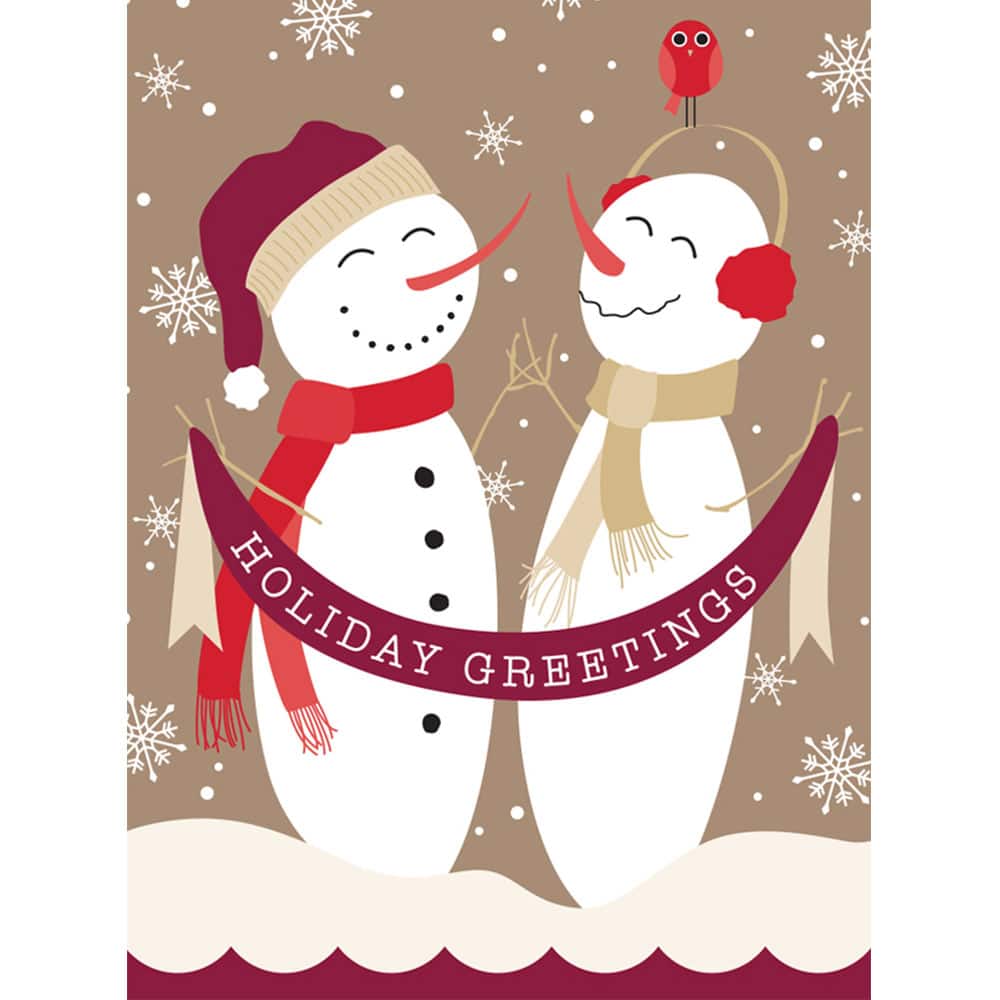 JAM Paper 6.25" x 4.625" Decadent Assortment Christmas Cards Set, 25ct.