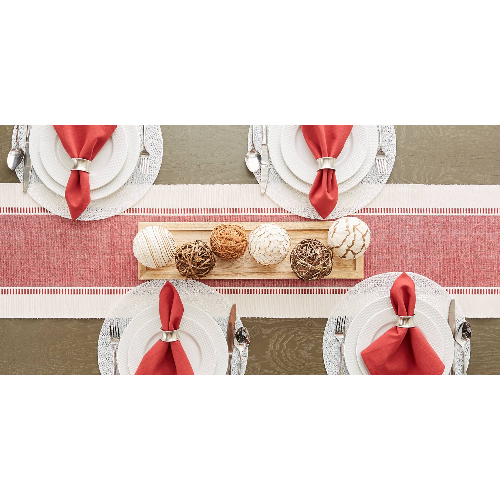 DII&#xAE; 108&#x22; Dobby Stripe Table Runner