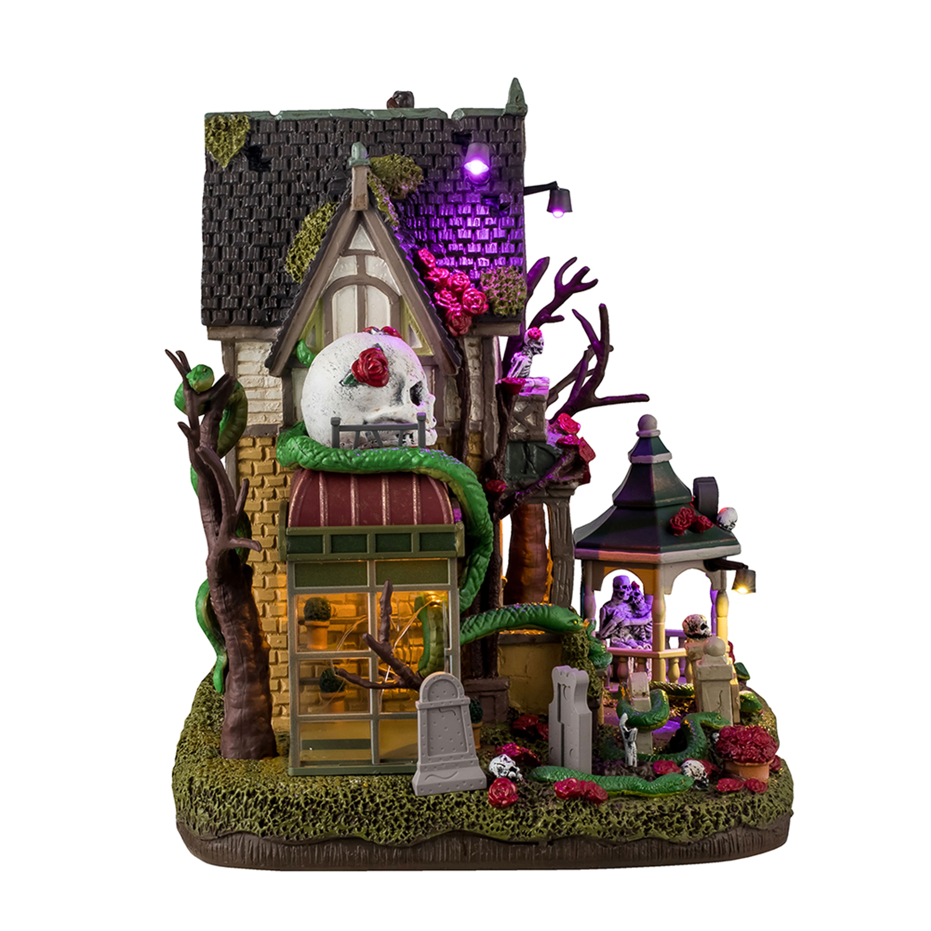 Lemax Spooky Town Slithering Gardens