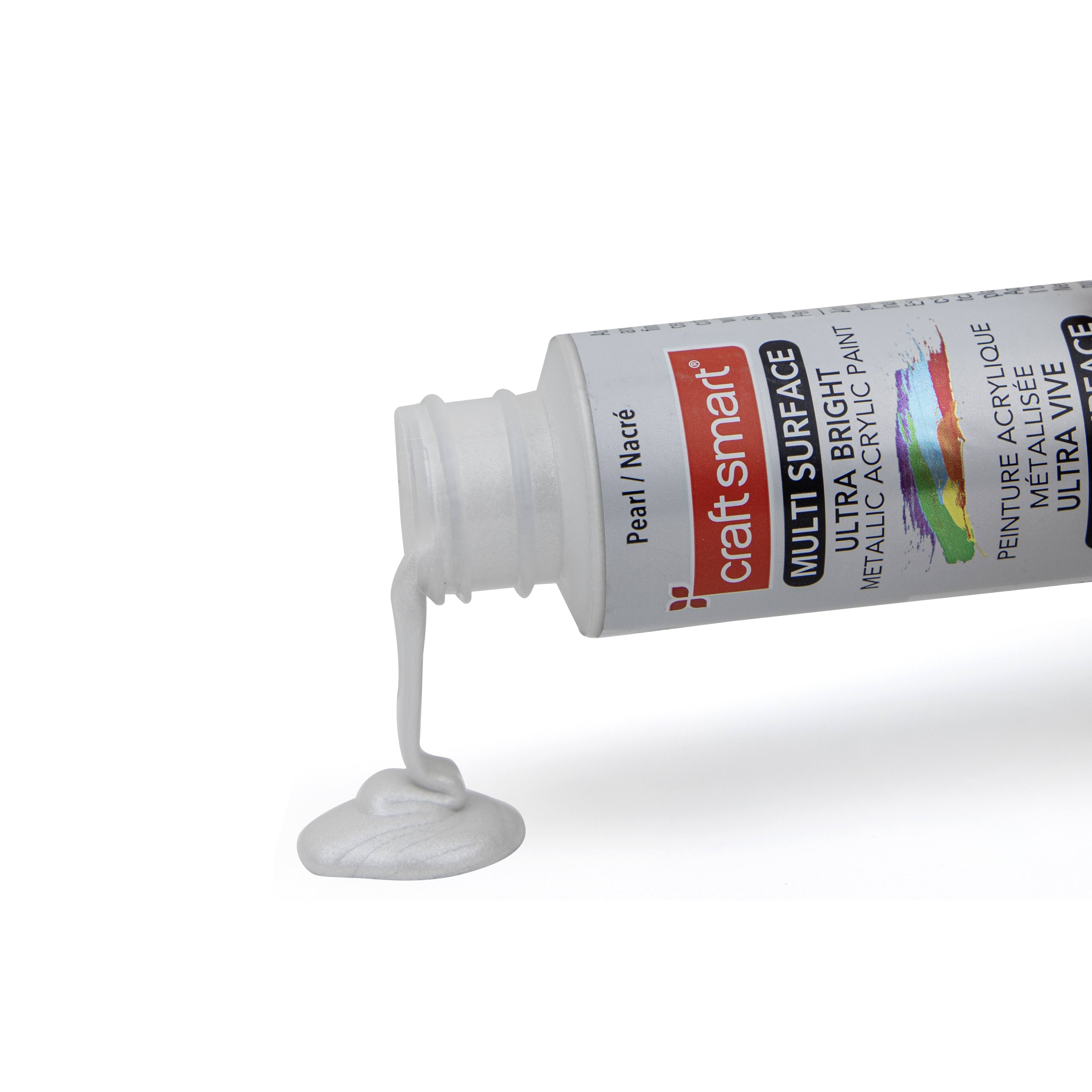 12 Pack: Premium Ultra Bright Metallic Paint by Craft Smart®