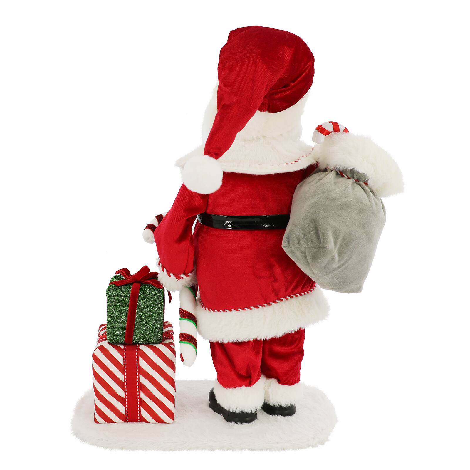 21&#x22; Santa with Gifts &#x26; Candy Tabletop D&#xE9;cor by Ashland&#xAE;